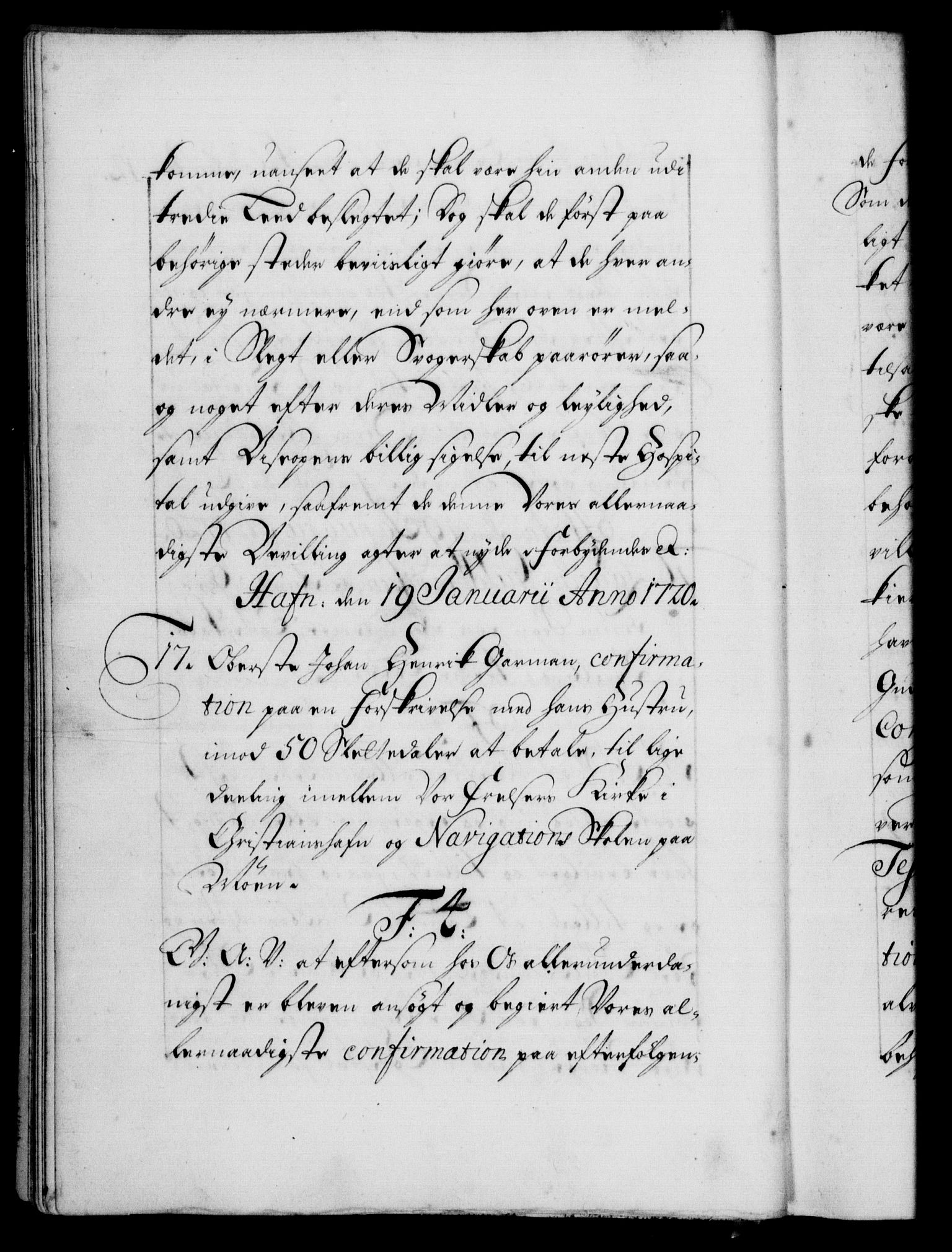 Danske Kanselli 1572-1799, AV/RA-EA-3023/F/Fc/Fca/Fcaa/L0023: Norske registre, 1720-1722, p. 12b