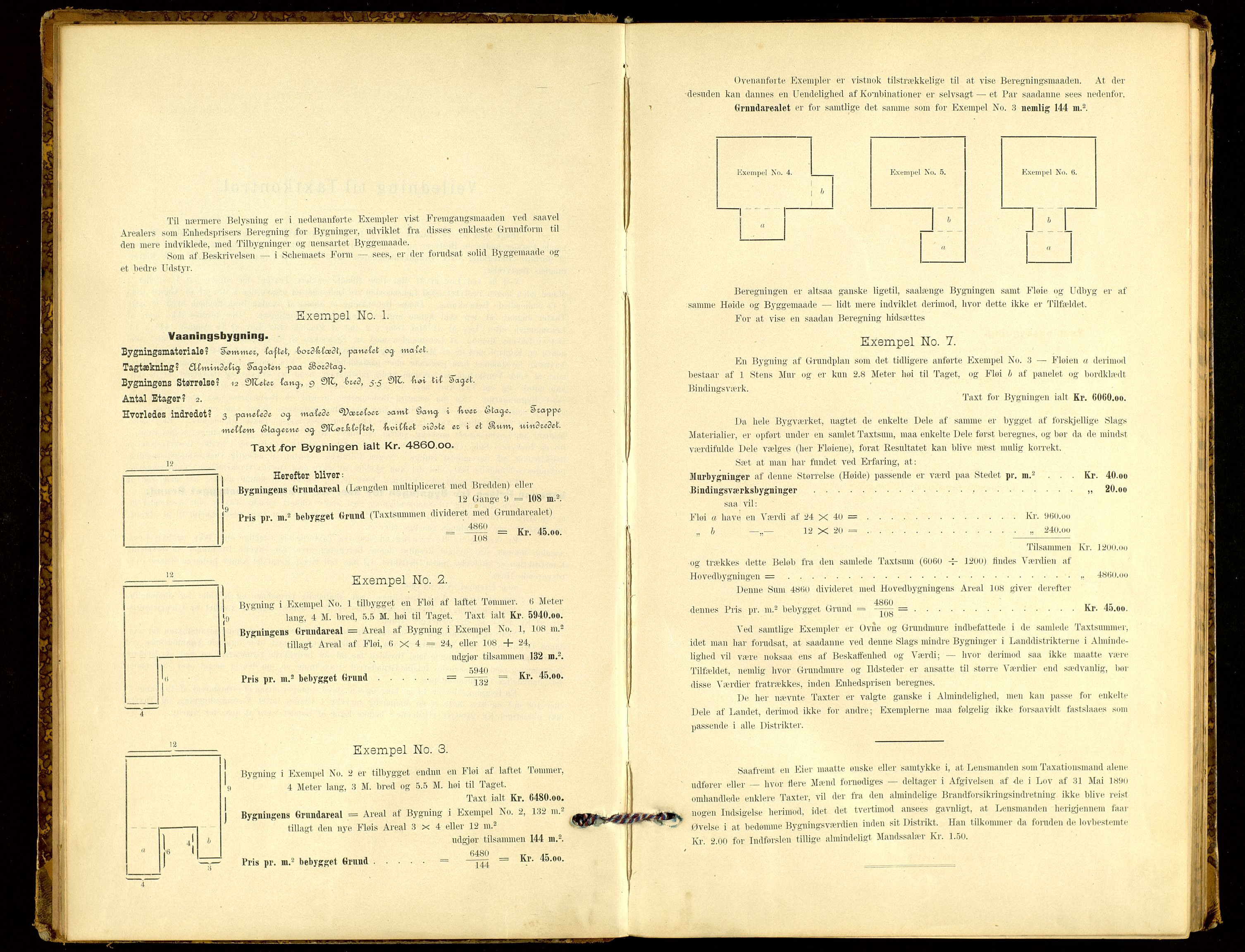 Norges Brannkasse, Løten, AV/SAH-NBRANL-007/F/L0004: Branntakstprotokoll, 1895-1903