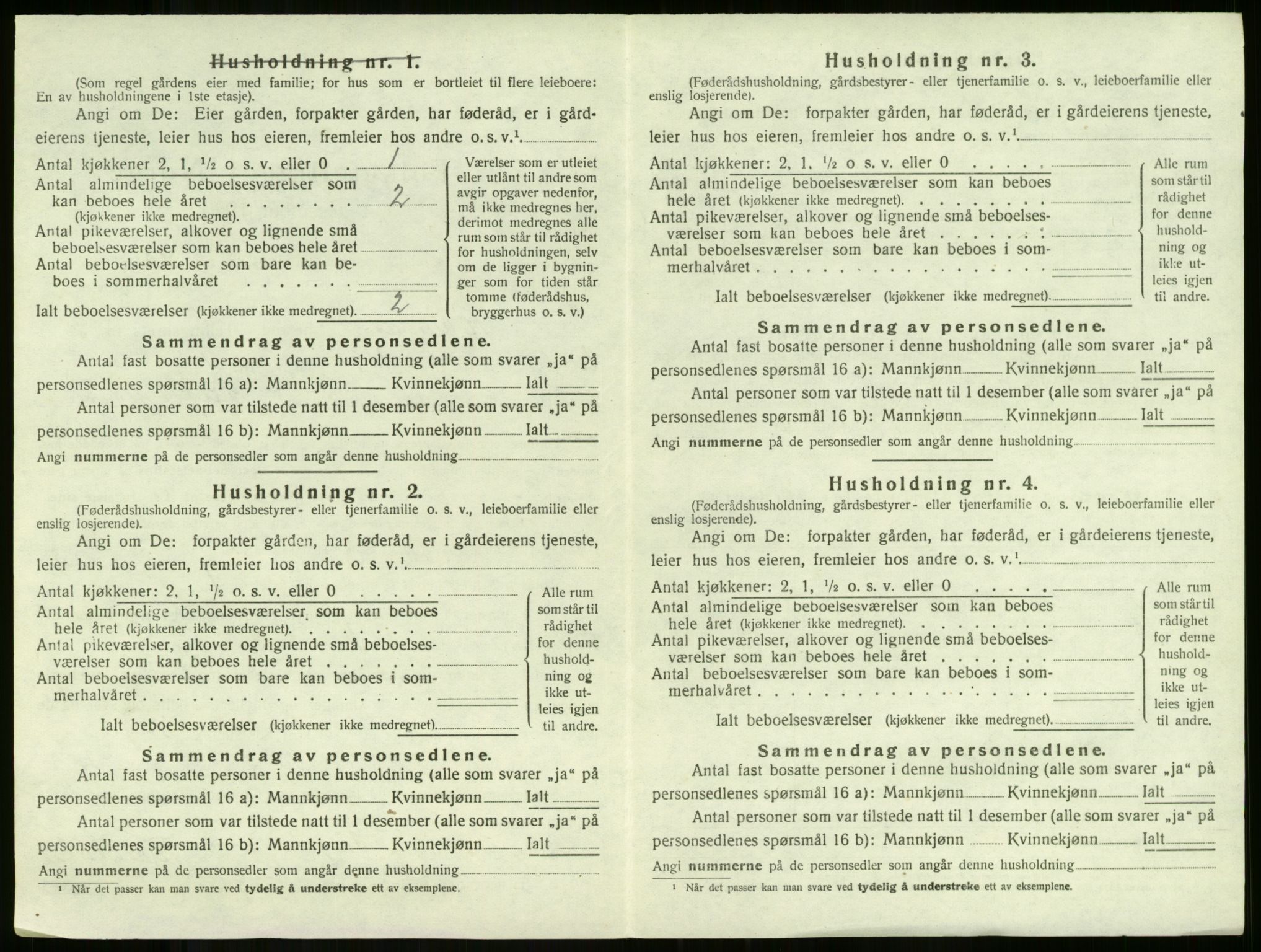 SAKO, 1920 census for Ramnes, 1920, p. 590