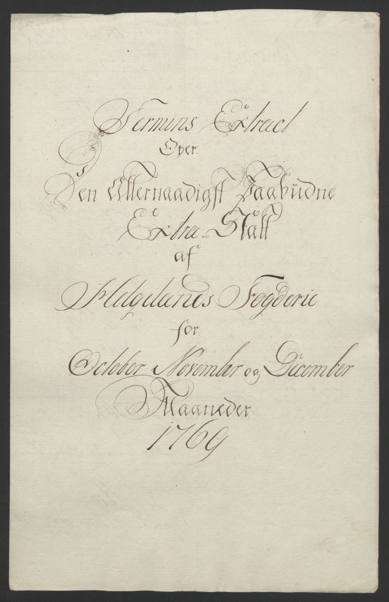 Rentekammeret inntil 1814, Reviderte regnskaper, Fogderegnskap, AV/RA-EA-4092/R65/L4573: Ekstraskatten Helgeland, 1762-1772, p. 245