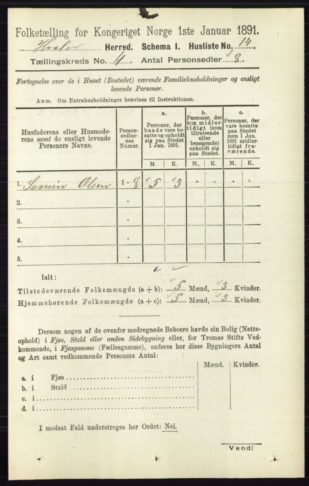 RA, 1891 census for 0111 Hvaler, 1891, p. 2573