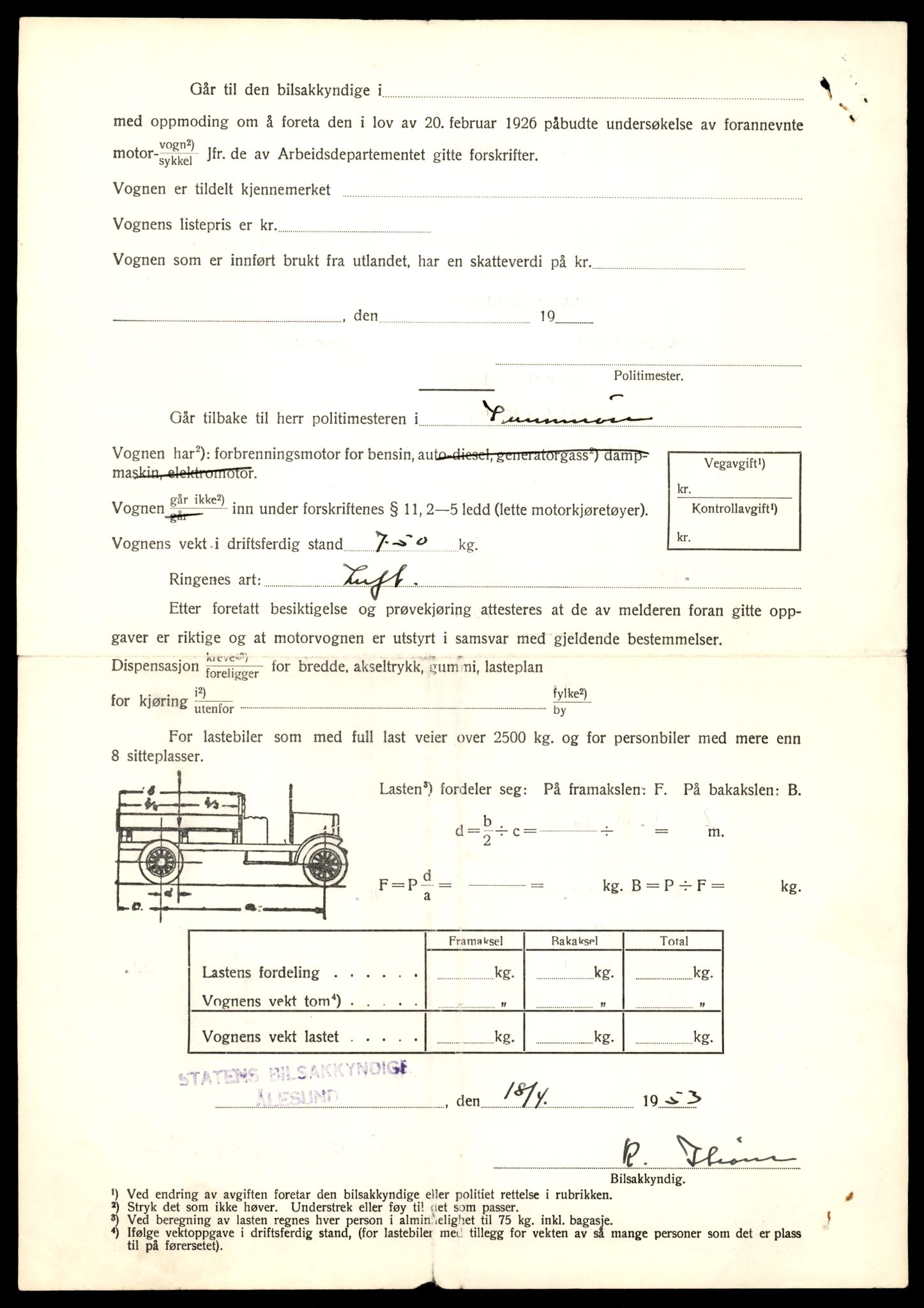 Møre og Romsdal vegkontor - Ålesund trafikkstasjon, AV/SAT-A-4099/F/Fe/L0043: Registreringskort for kjøretøy T 14080 - T 14204, 1927-1998, p. 1494