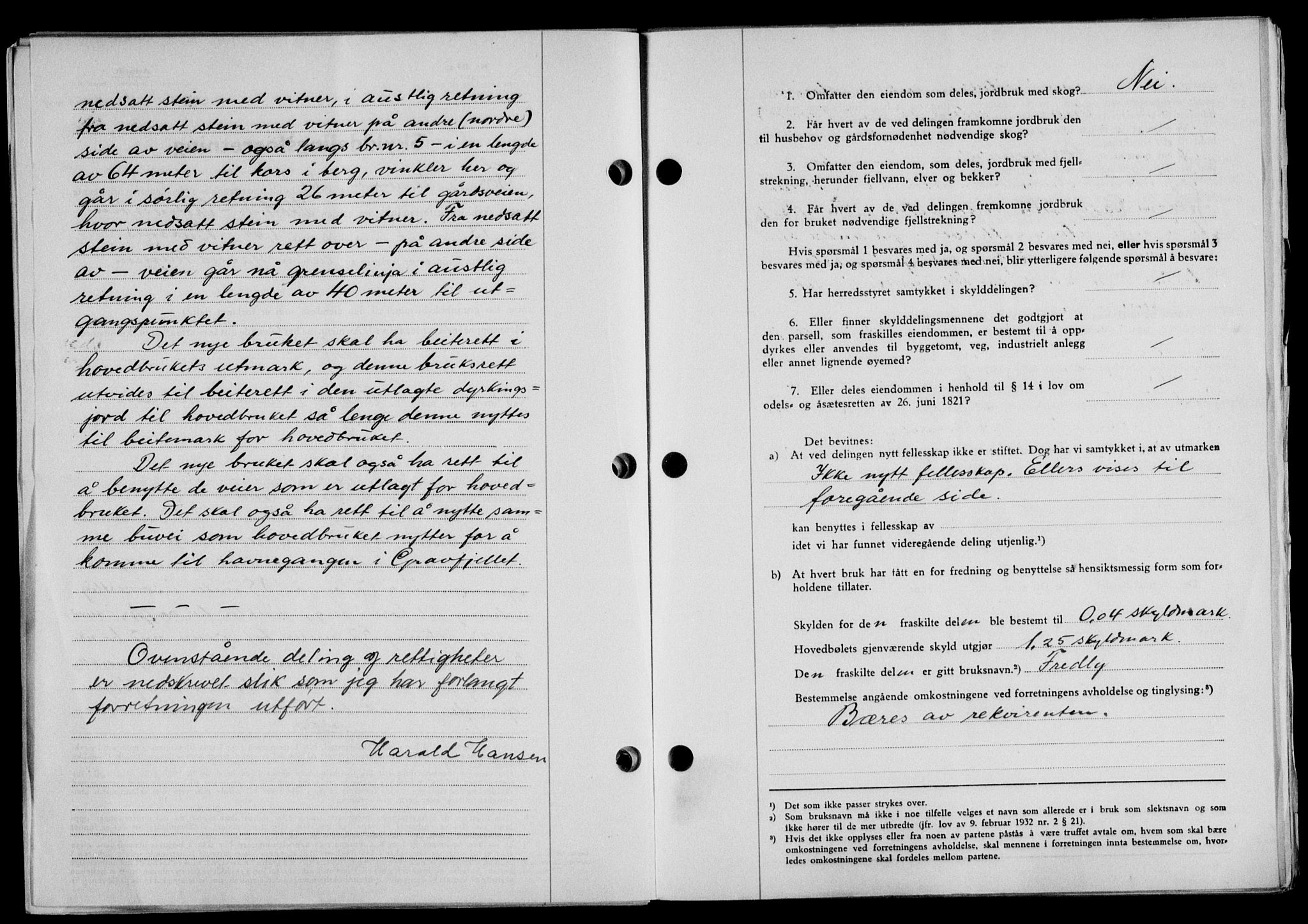 Lofoten sorenskriveri, SAT/A-0017/1/2/2C/L0020a: Mortgage book no. 20a, 1948-1949, Diary no: : 2894/1948