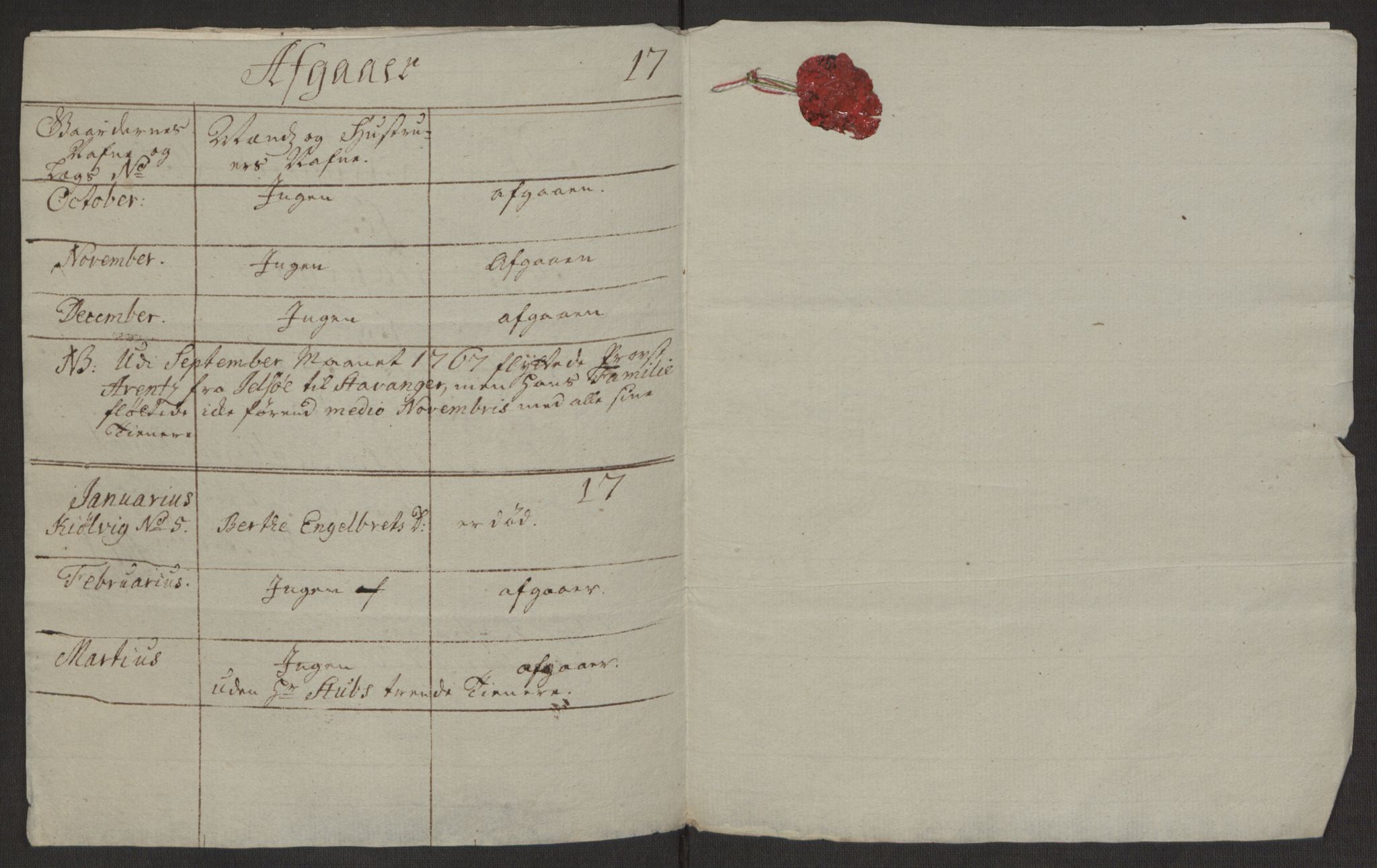 Rentekammeret inntil 1814, Realistisk ordnet avdeling, AV/RA-EA-4070/Ol/L0016a: [Gg 10]: Ekstraskatten, 23.09.1762. Ryfylke, 1762-1768, p. 57