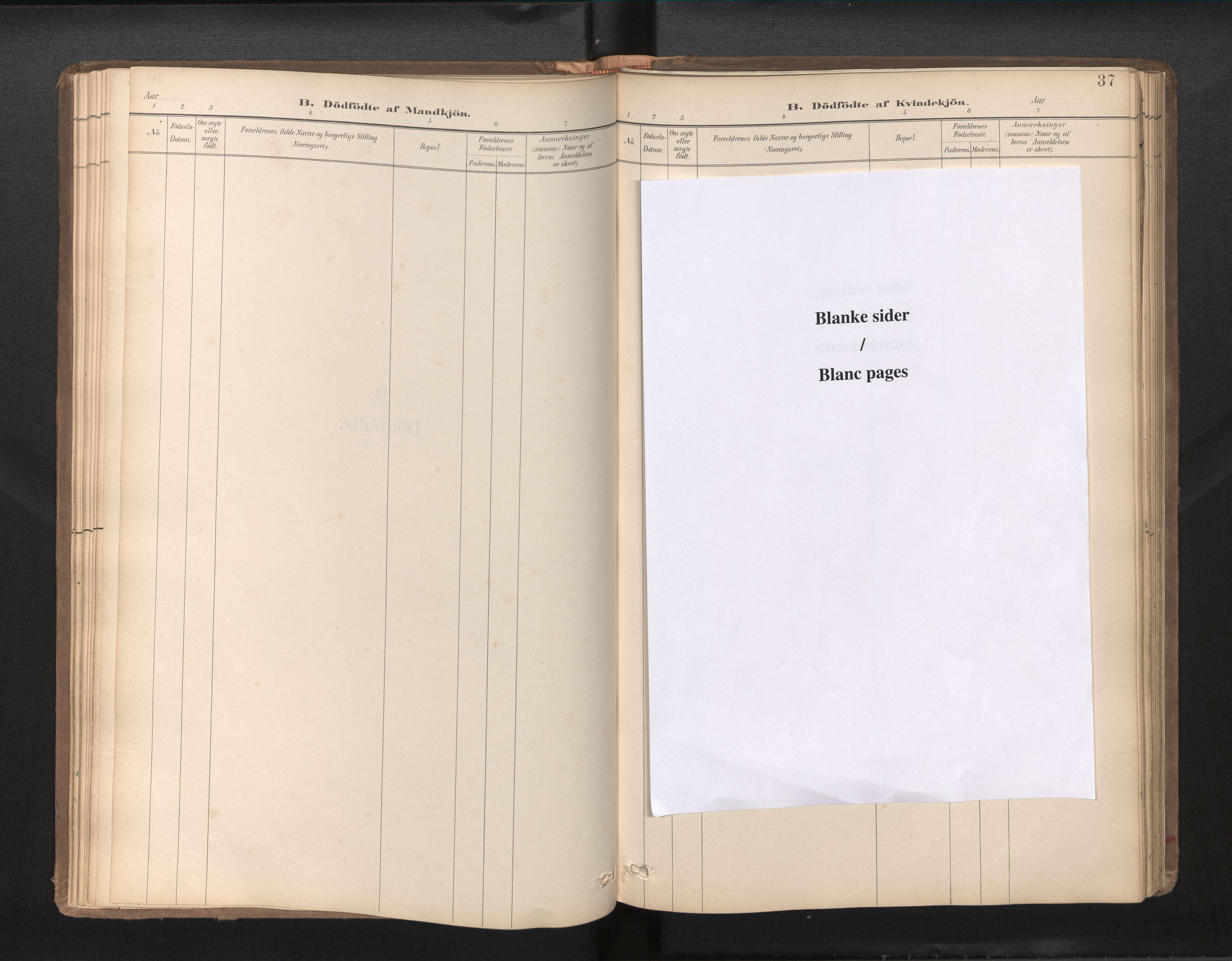 Den norske sjømannsmisjon i utlandet/Tyne-havnene (North Shields og New Castle), AV/SAB-SAB/PA-0101/H/Ha/L0003: Parish register (official) no. A 3, 1898-1966, p. 36b-37a