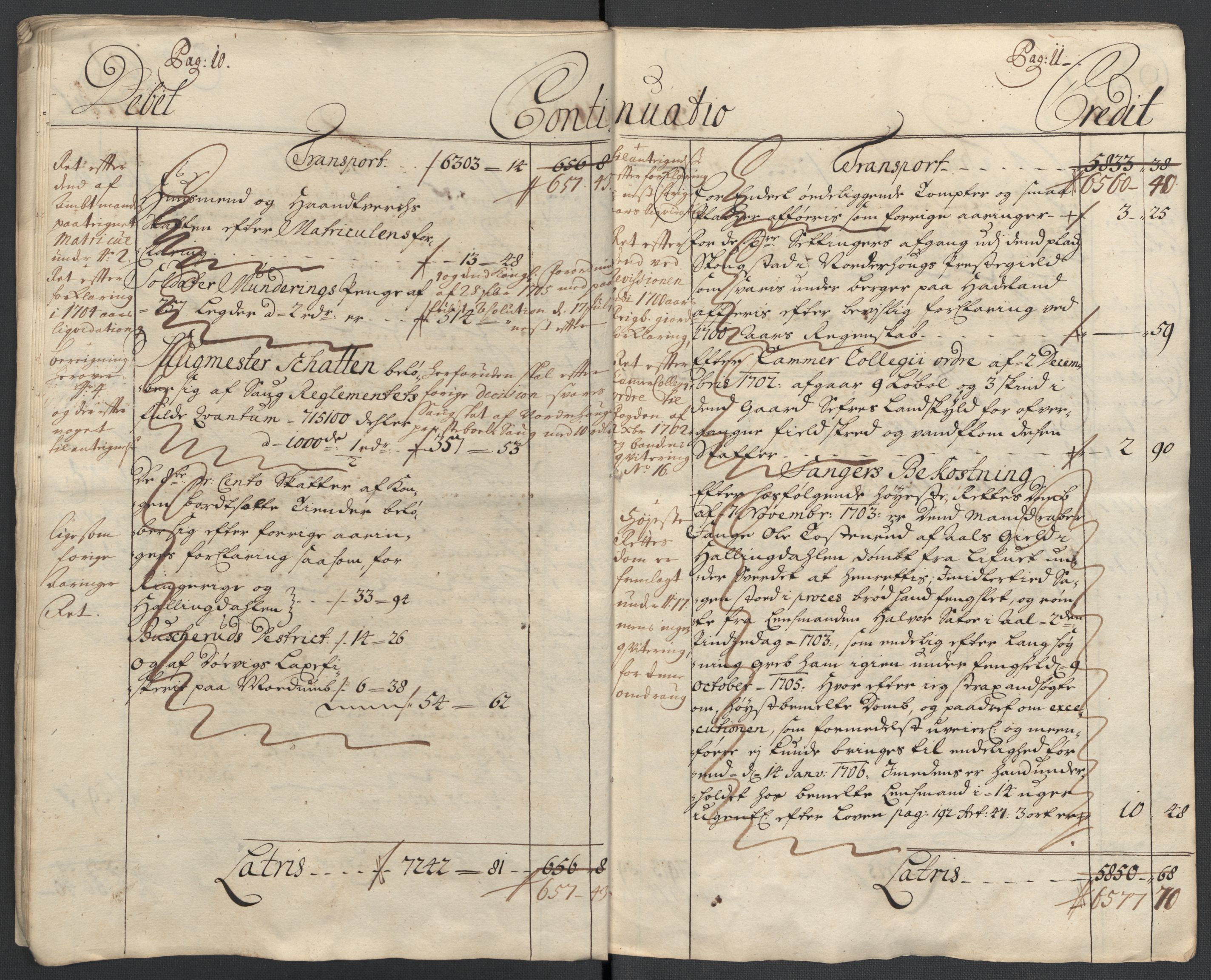 Rentekammeret inntil 1814, Reviderte regnskaper, Fogderegnskap, AV/RA-EA-4092/R22/L1464: Fogderegnskap Ringerike, Hallingdal og Buskerud, 1705, p. 16