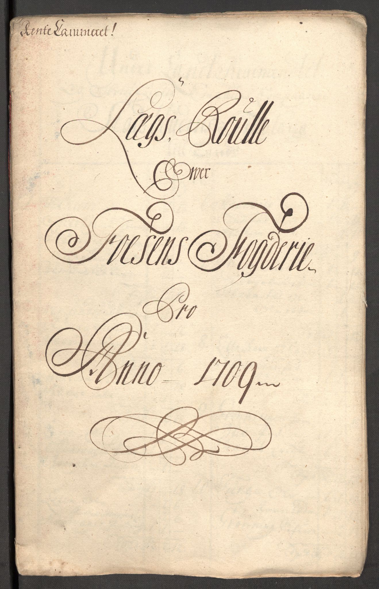Rentekammeret inntil 1814, Reviderte regnskaper, Fogderegnskap, RA/EA-4092/R57/L3858: Fogderegnskap Fosen, 1708-1709, p. 254