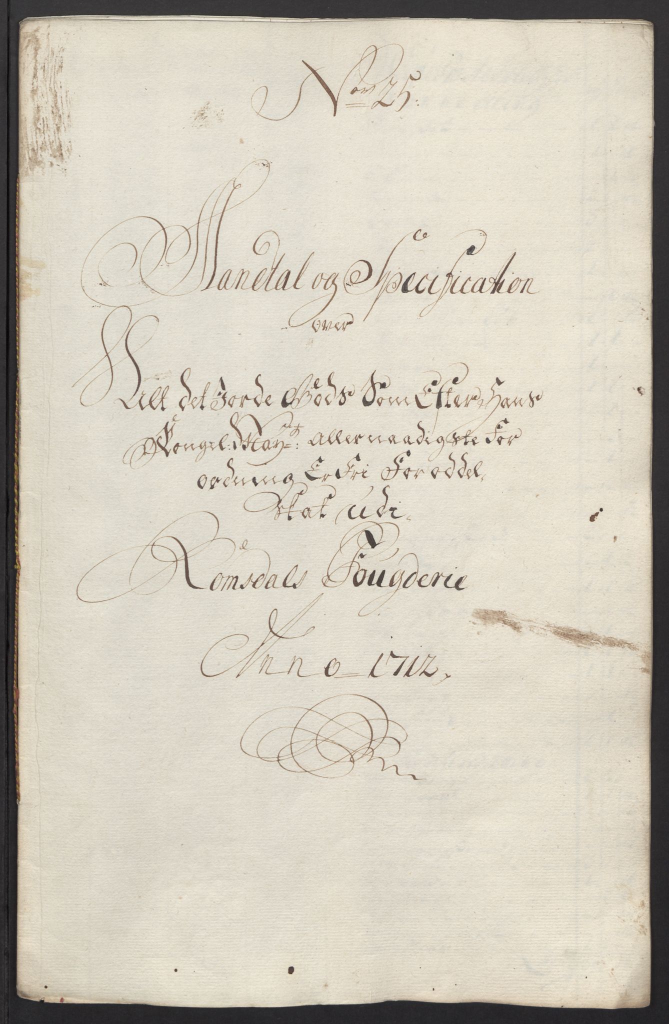 Rentekammeret inntil 1814, Reviderte regnskaper, Fogderegnskap, RA/EA-4092/R55/L3661: Fogderegnskap Romsdal, 1712, p. 209