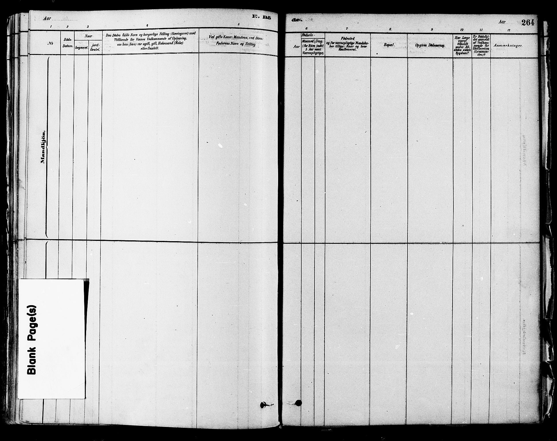 Modum kirkebøker, SAKO/A-234/F/Fa/L0011: Parish register (official) no. 11, 1877-1889, p. 264