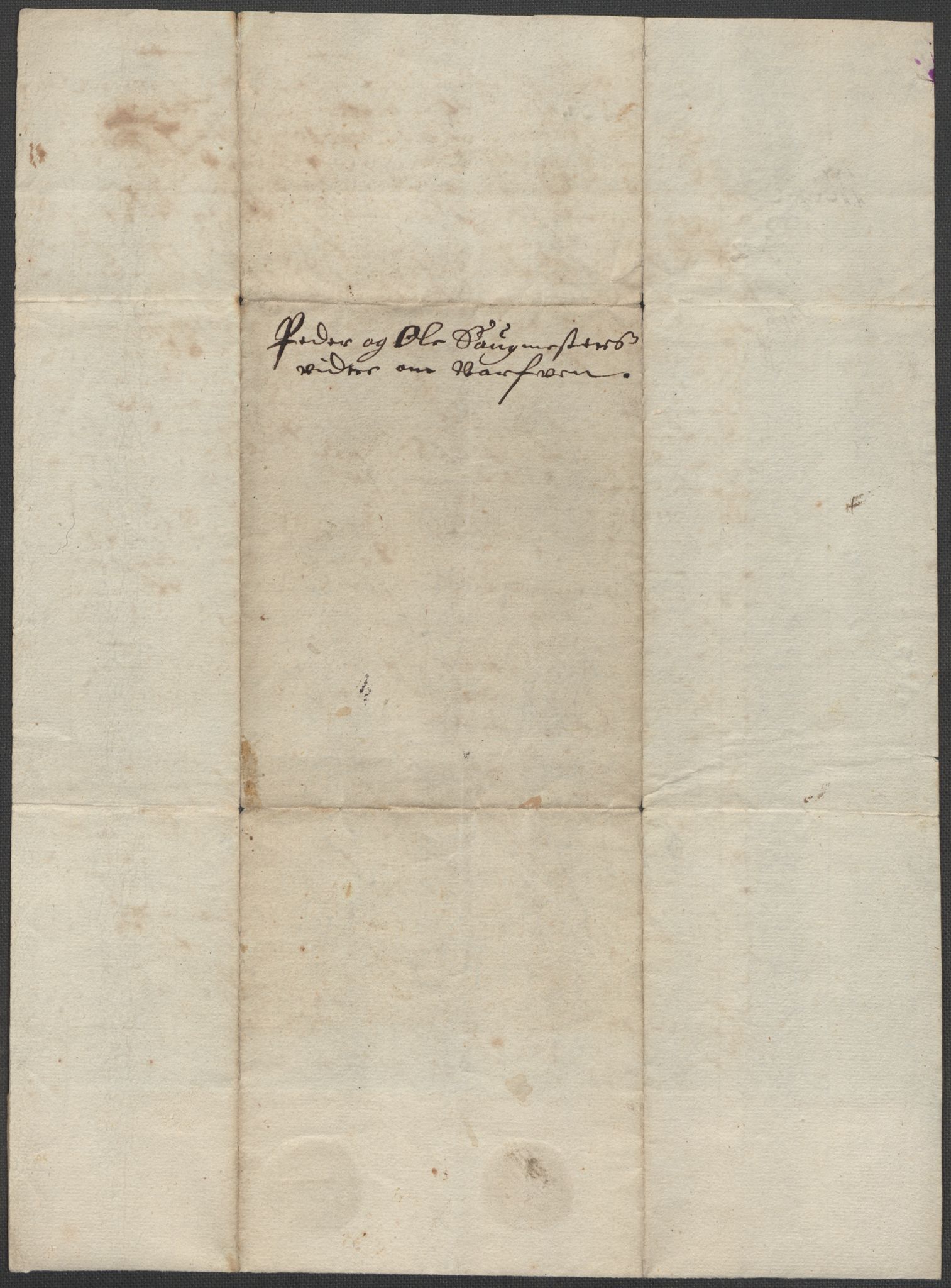 Riksarkivets diplomsamling, AV/RA-EA-5965/F15/L0026: Prestearkiv - Telemark, 1575-1838, p. 107