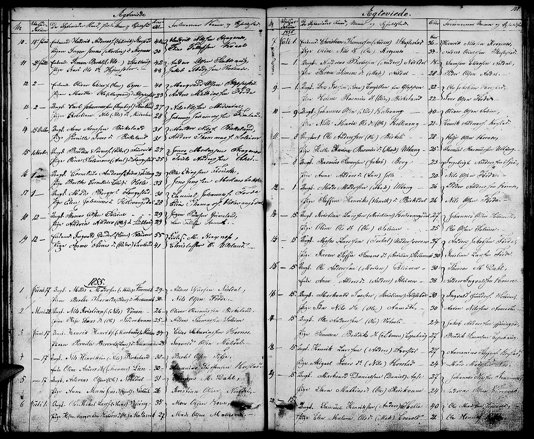 Førde sokneprestembete, SAB/A-79901/H/Hab/Habd/L0001: Parish register (copy) no. D 1, 1852-1877, p. 138
