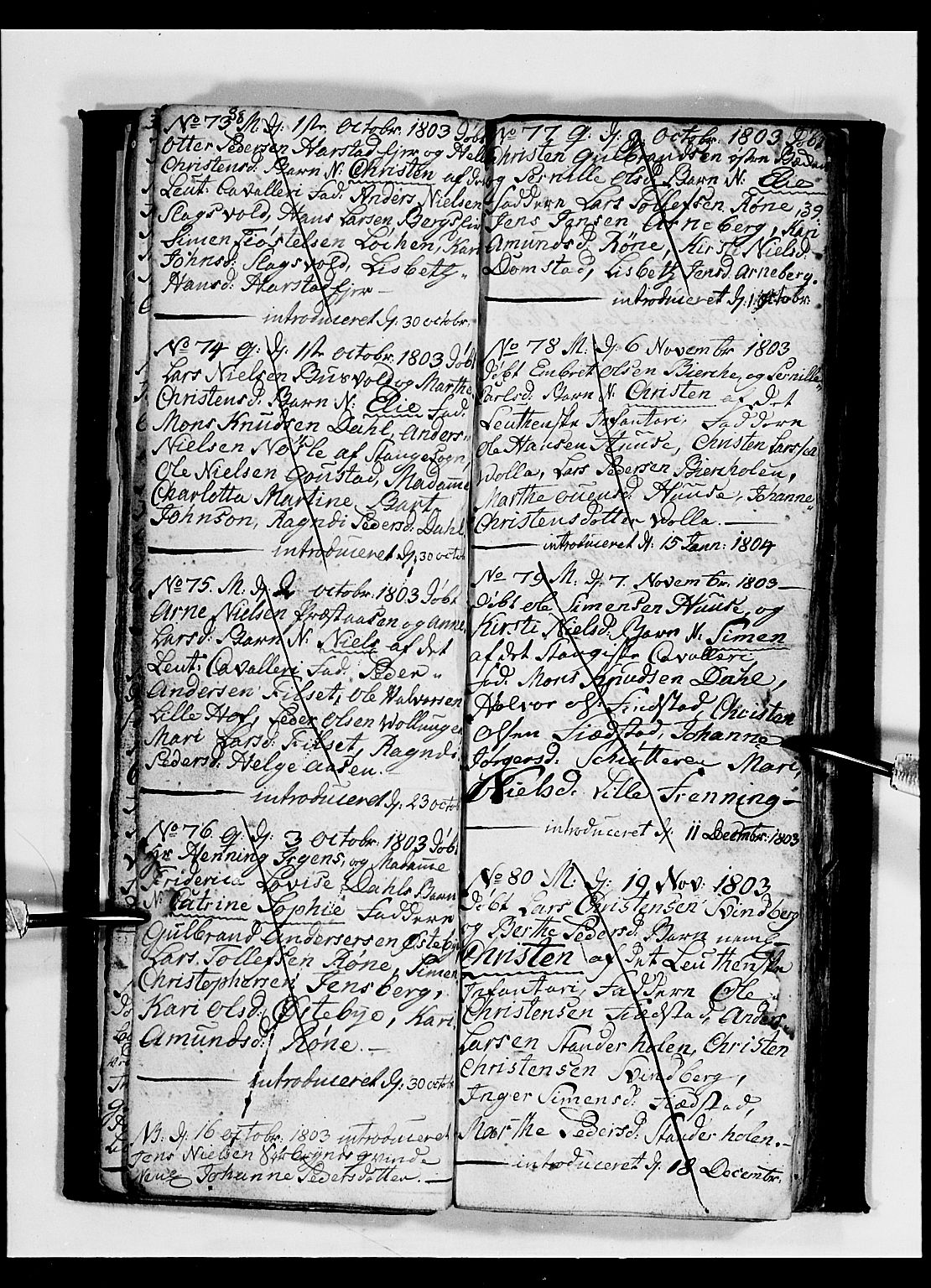 Romedal prestekontor, AV/SAH-PREST-004/L/L0003: Parish register (copy) no. 3, 1801-1806, p. 38-39