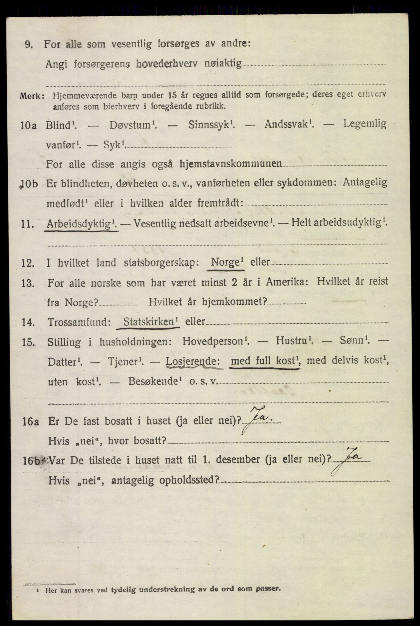 SAH, 1920 census for Sør-Aurdal, 1920, p. 2780