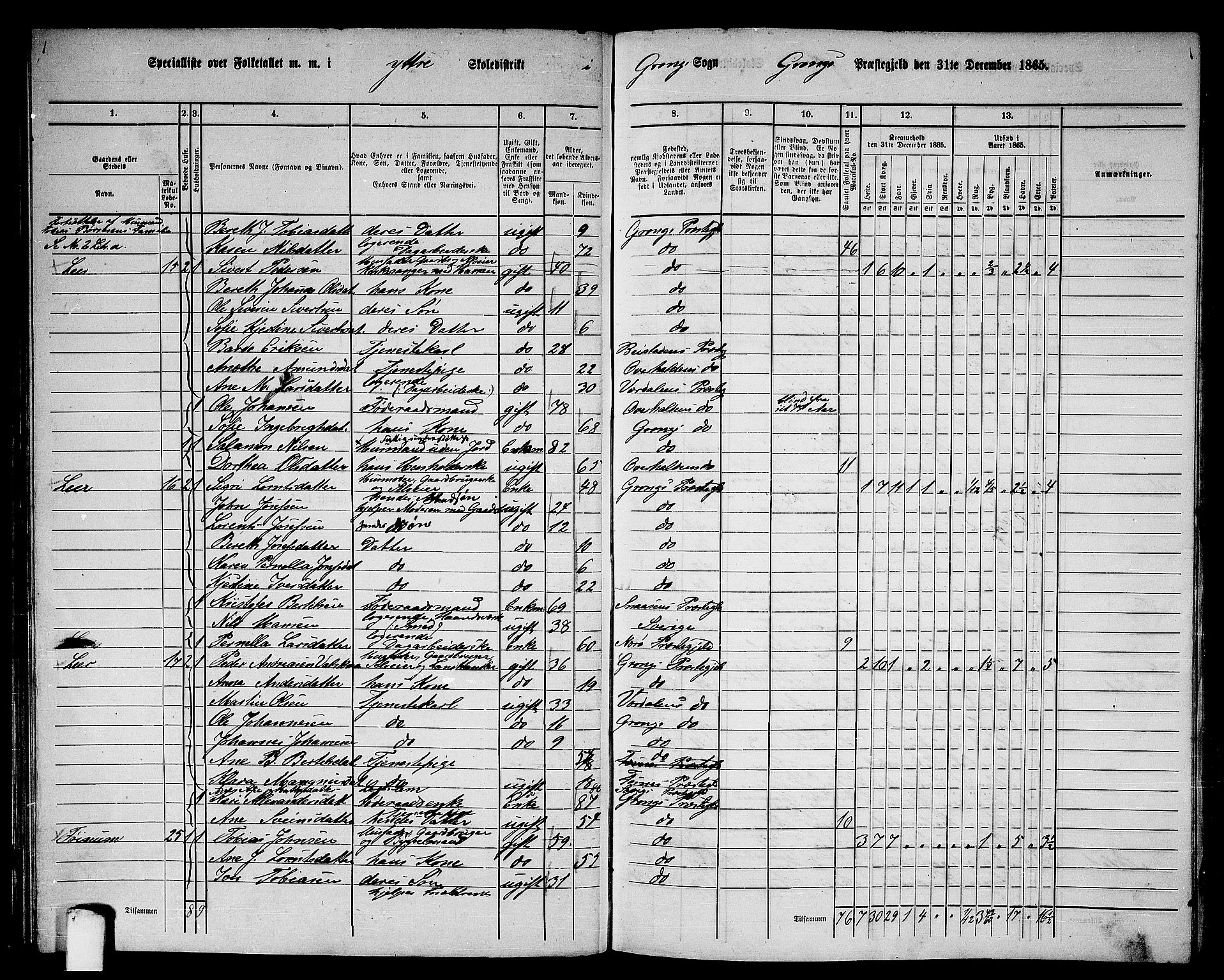 RA, 1865 census for Grong, 1865, p. 46