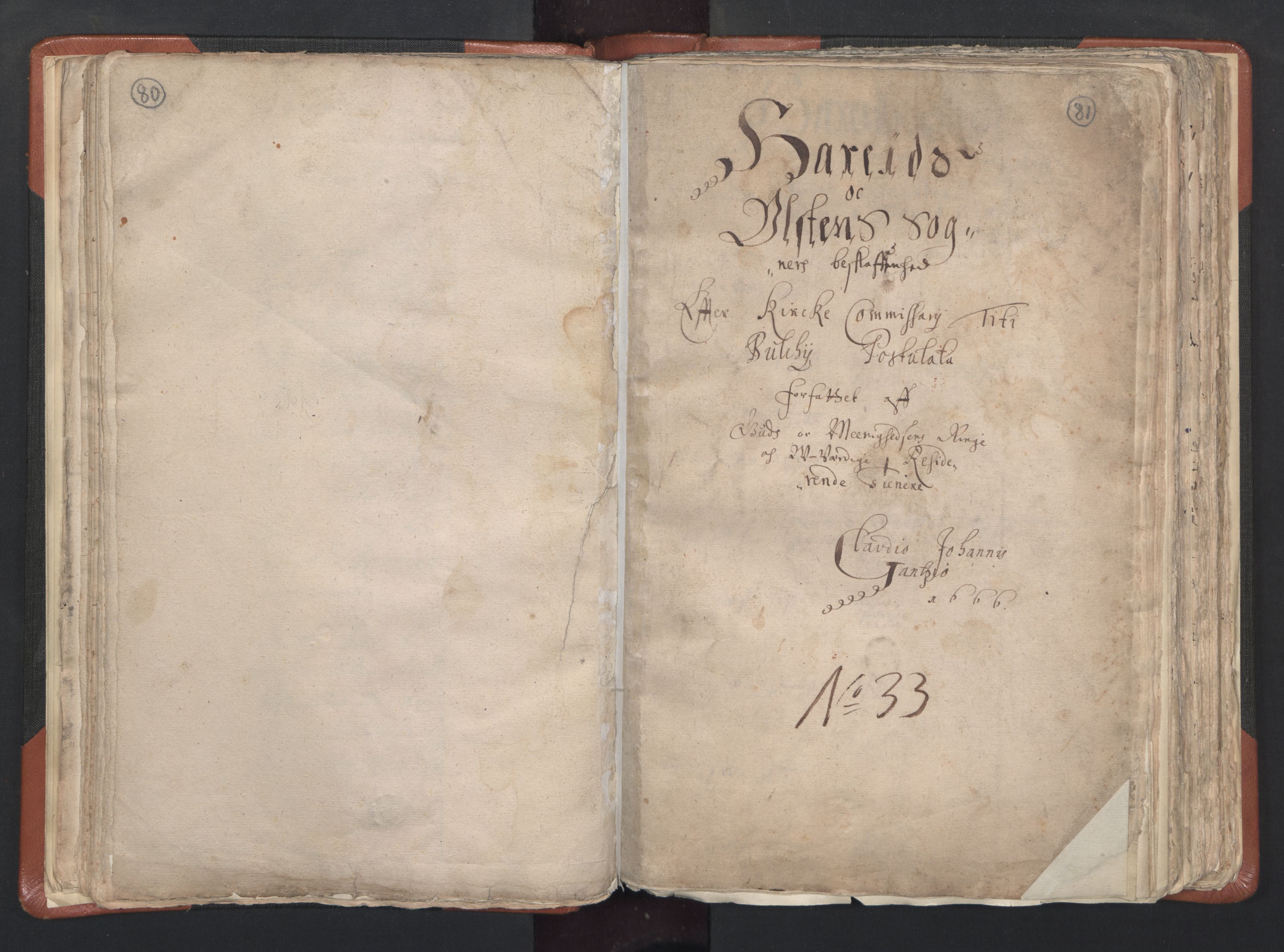 RA, Vicar's Census 1664-1666, no. 26: Sunnmøre deanery, 1664-1666, p. 80-81
