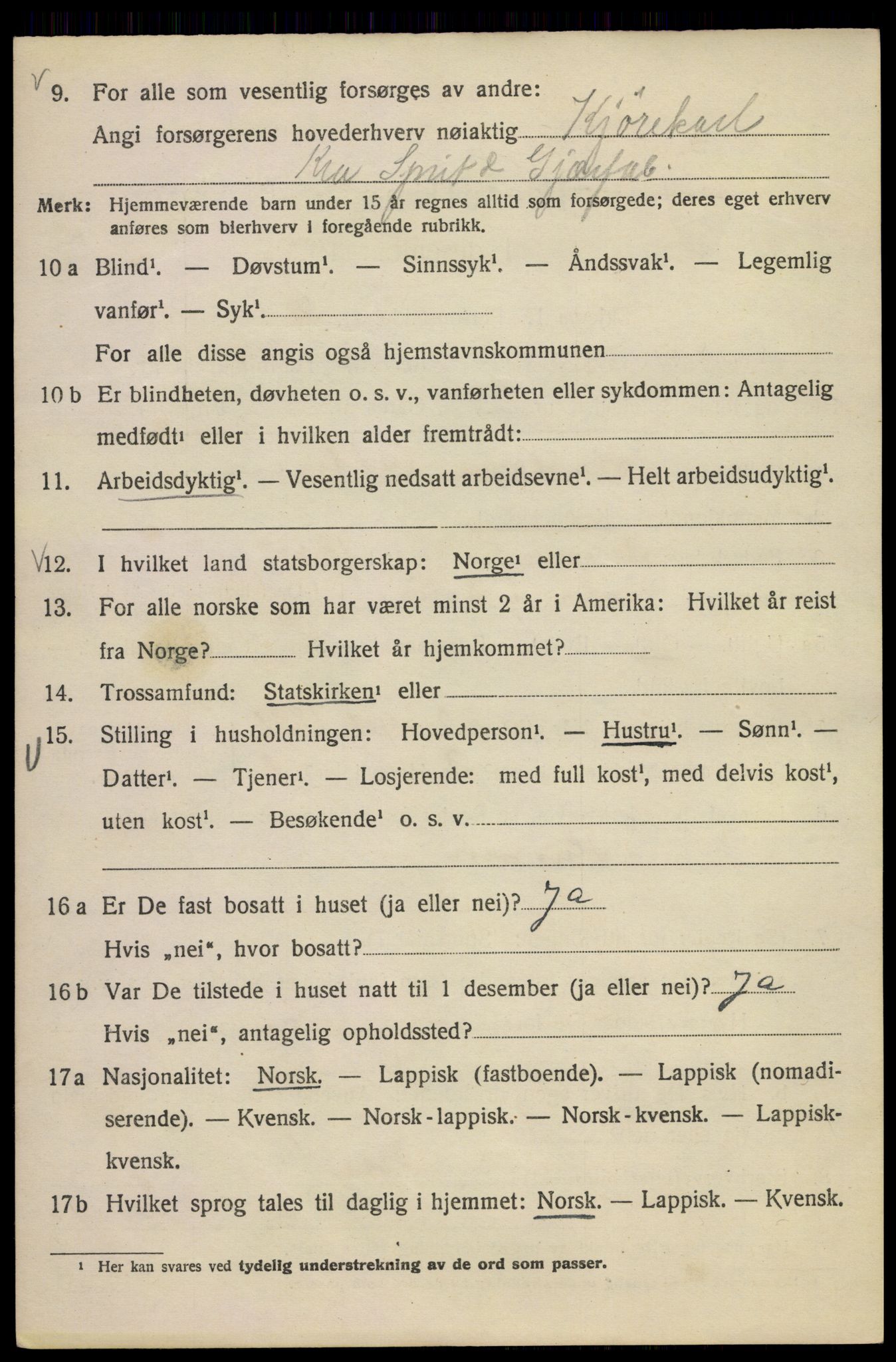 SAO, 1920 census for Kristiania, 1920, p. 596936