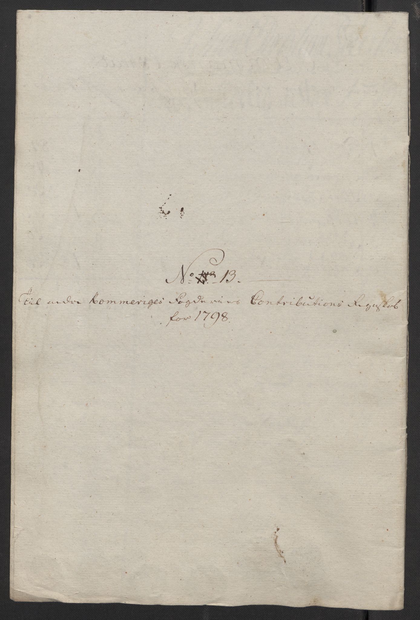 Rentekammeret inntil 1814, Reviderte regnskaper, Fogderegnskap, RA/EA-4092/R11/L0674: Fogderegnskap Nedre Romerike, 1798, p. 112