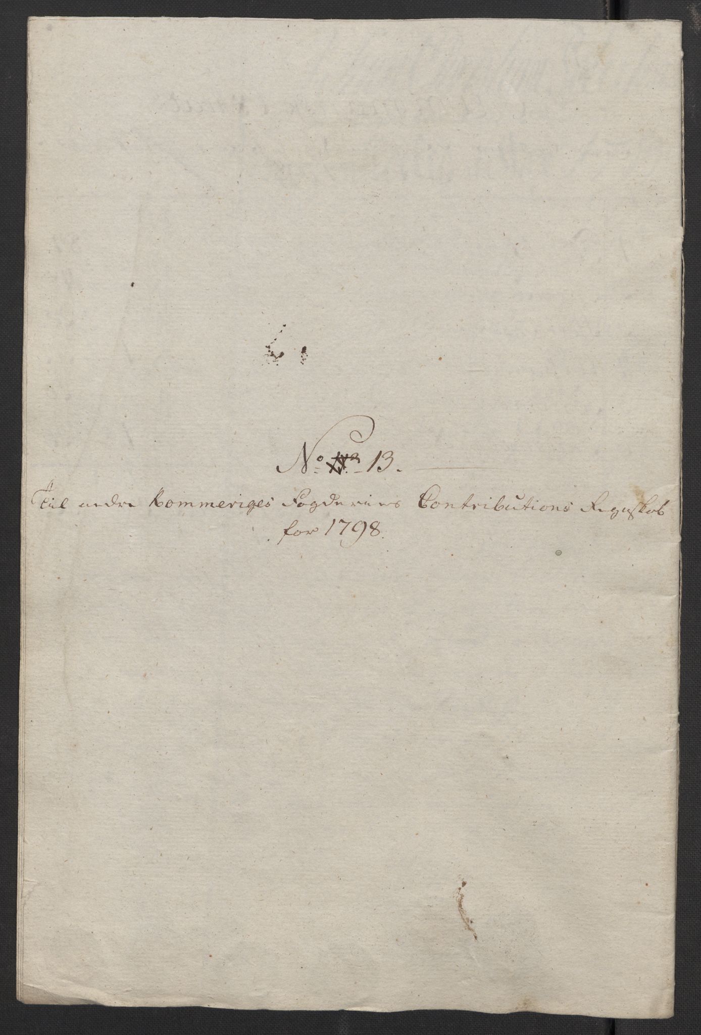 Rentekammeret inntil 1814, Reviderte regnskaper, Fogderegnskap, AV/RA-EA-4092/R11/L0674: Fogderegnskap Nedre Romerike, 1798, p. 112