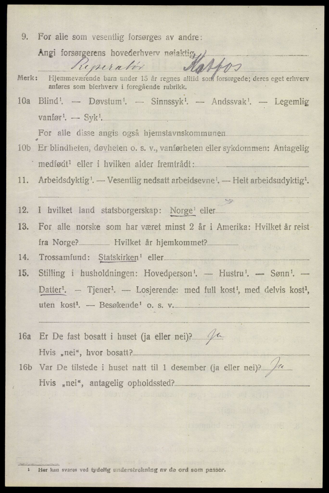 SAKO, 1920 census for Modum, 1920, p. 13286