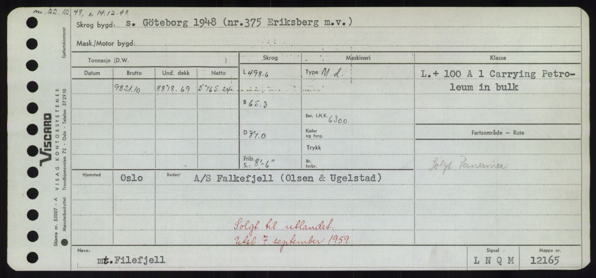 Sjøfartsdirektoratet med forløpere, Skipsmålingen, RA/S-1627/H/Hd/L0010: Fartøy, F-Fjø, p. 467