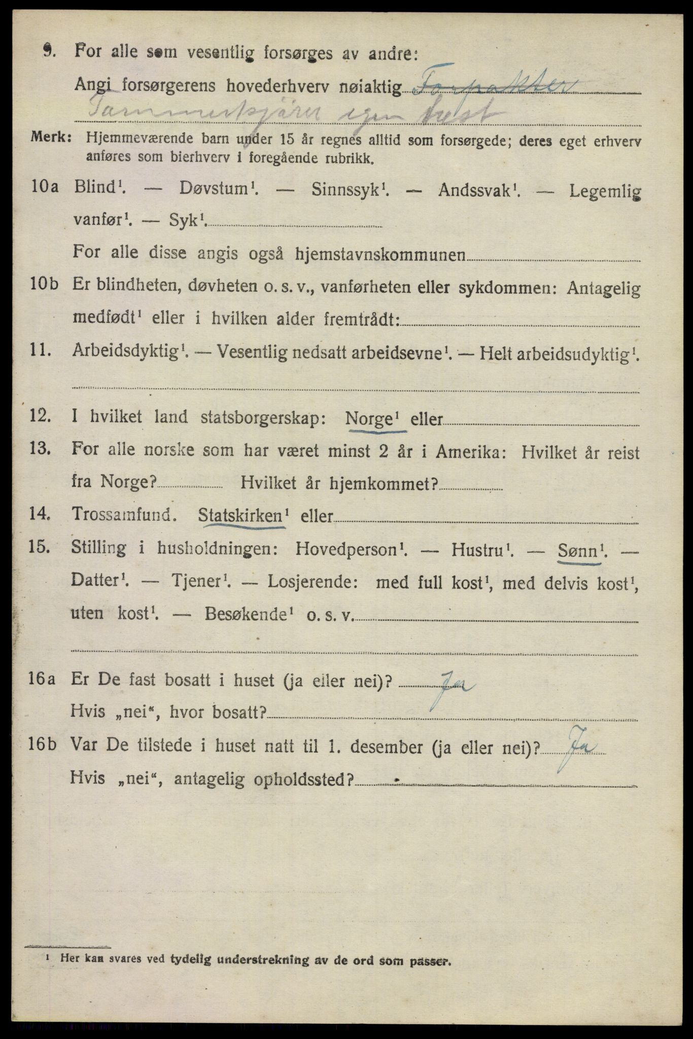 SAO, 1920 census for Nannestad, 1920, p. 7497