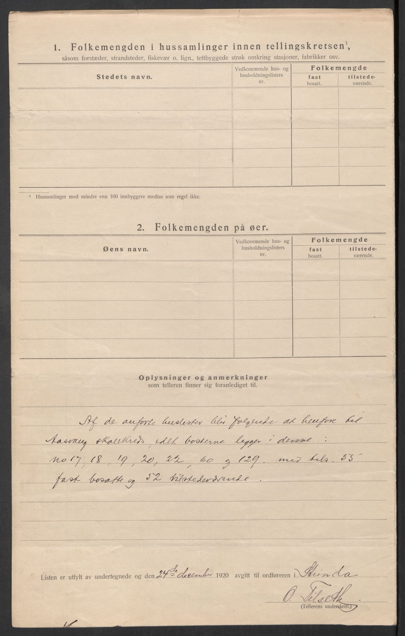 SAT, 1920 census for Strinda, 1920, p. 48