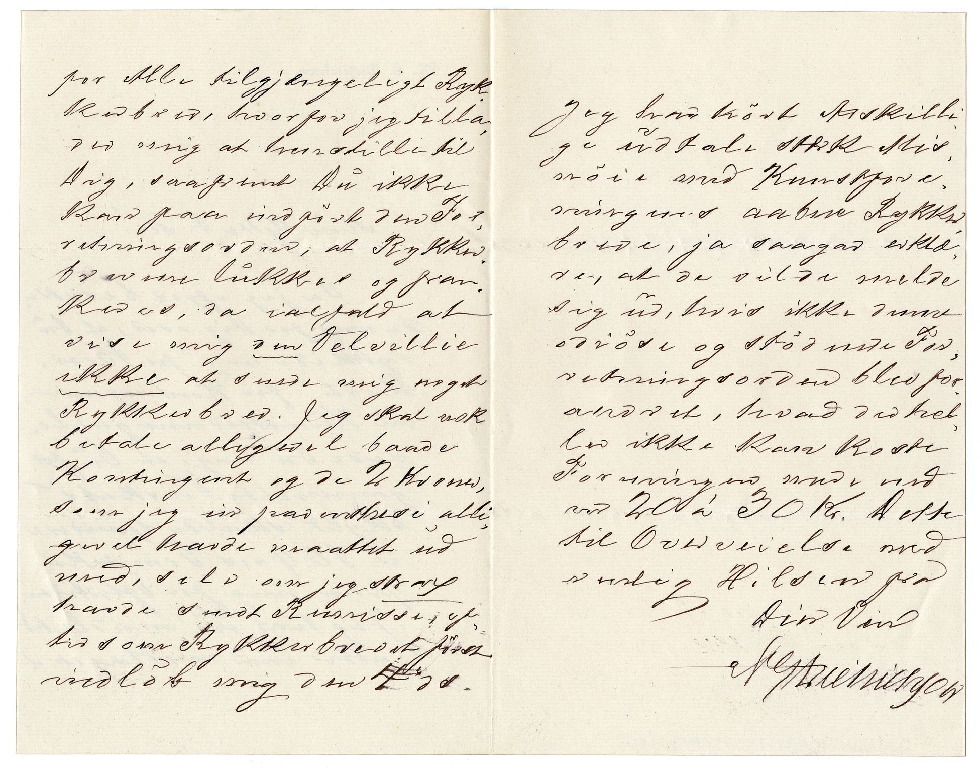 Diderik Maria Aalls brevsamling, NF/Ark-1023/F/L0003: D.M. Aalls brevsamling. D - G, 1797-1889, p. 114