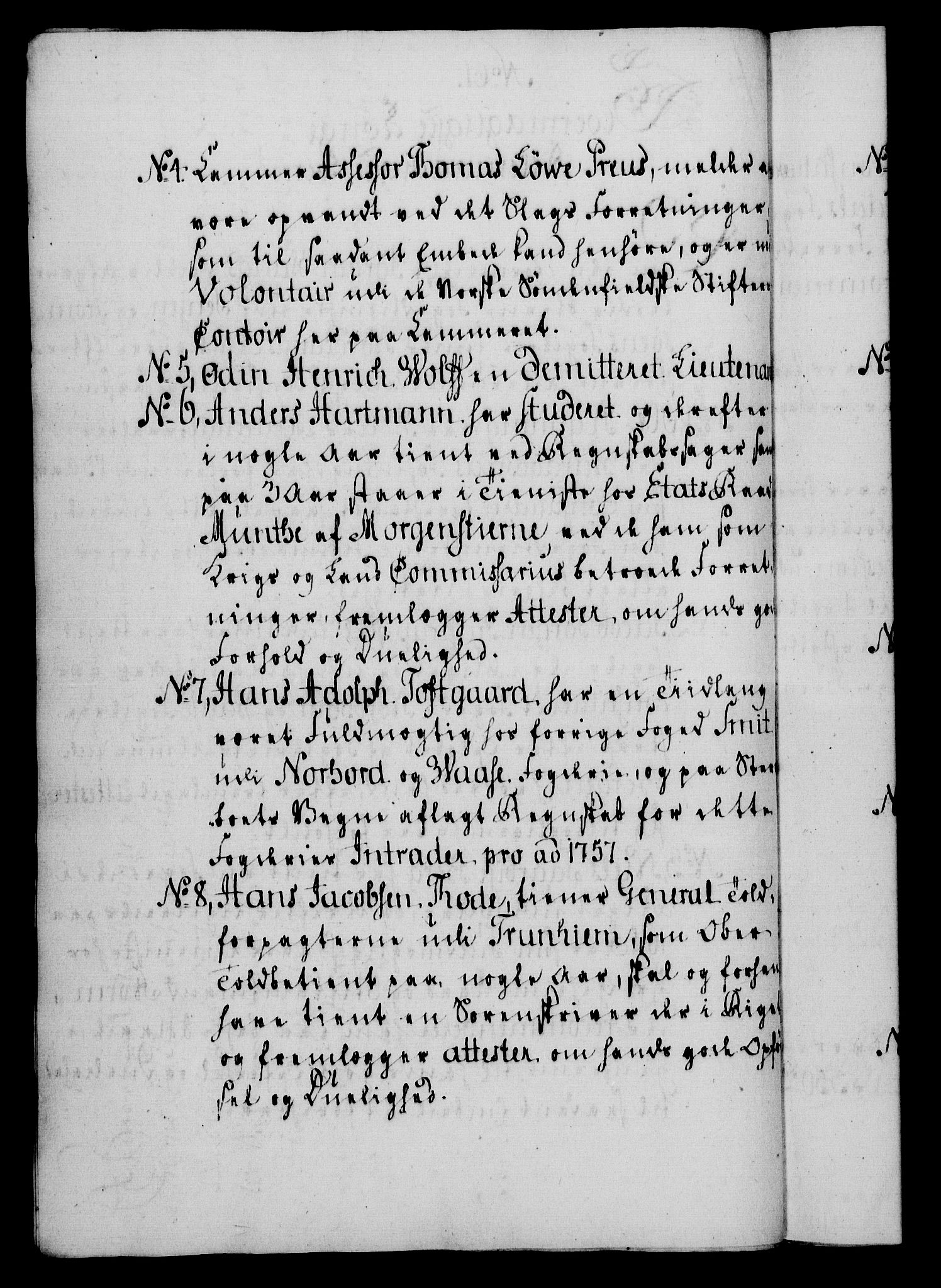 Rentekammeret, Kammerkanselliet, RA/EA-3111/G/Gf/Gfa/L0052: Norsk relasjons- og resolusjonsprotokoll (merket RK 52.52), 1770, p. 279