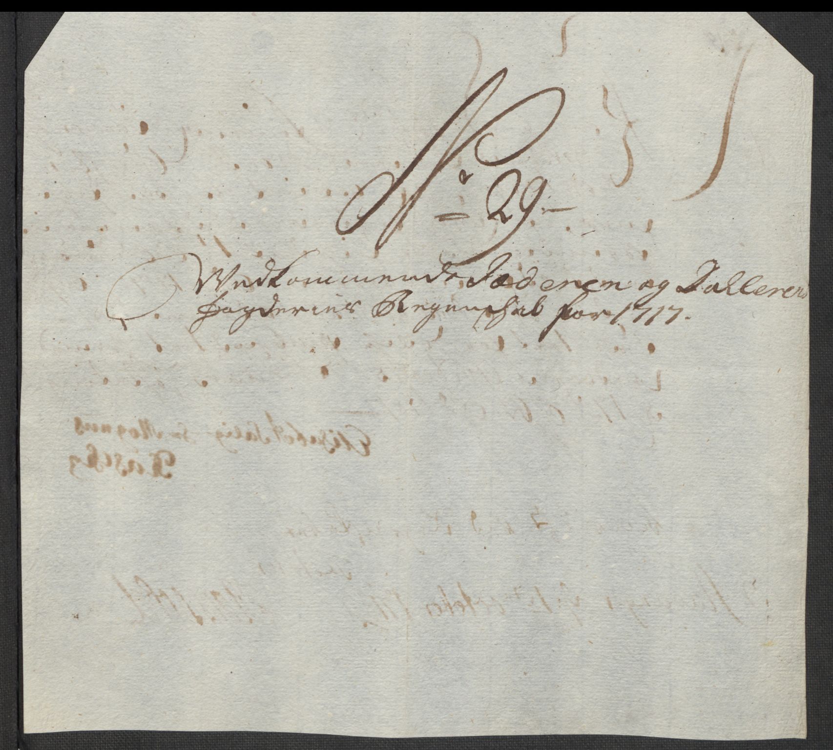 Rentekammeret inntil 1814, Reviderte regnskaper, Fogderegnskap, AV/RA-EA-4092/R46/L2742: Fogderegnskap Jæren og Dalane, 1717, p. 132