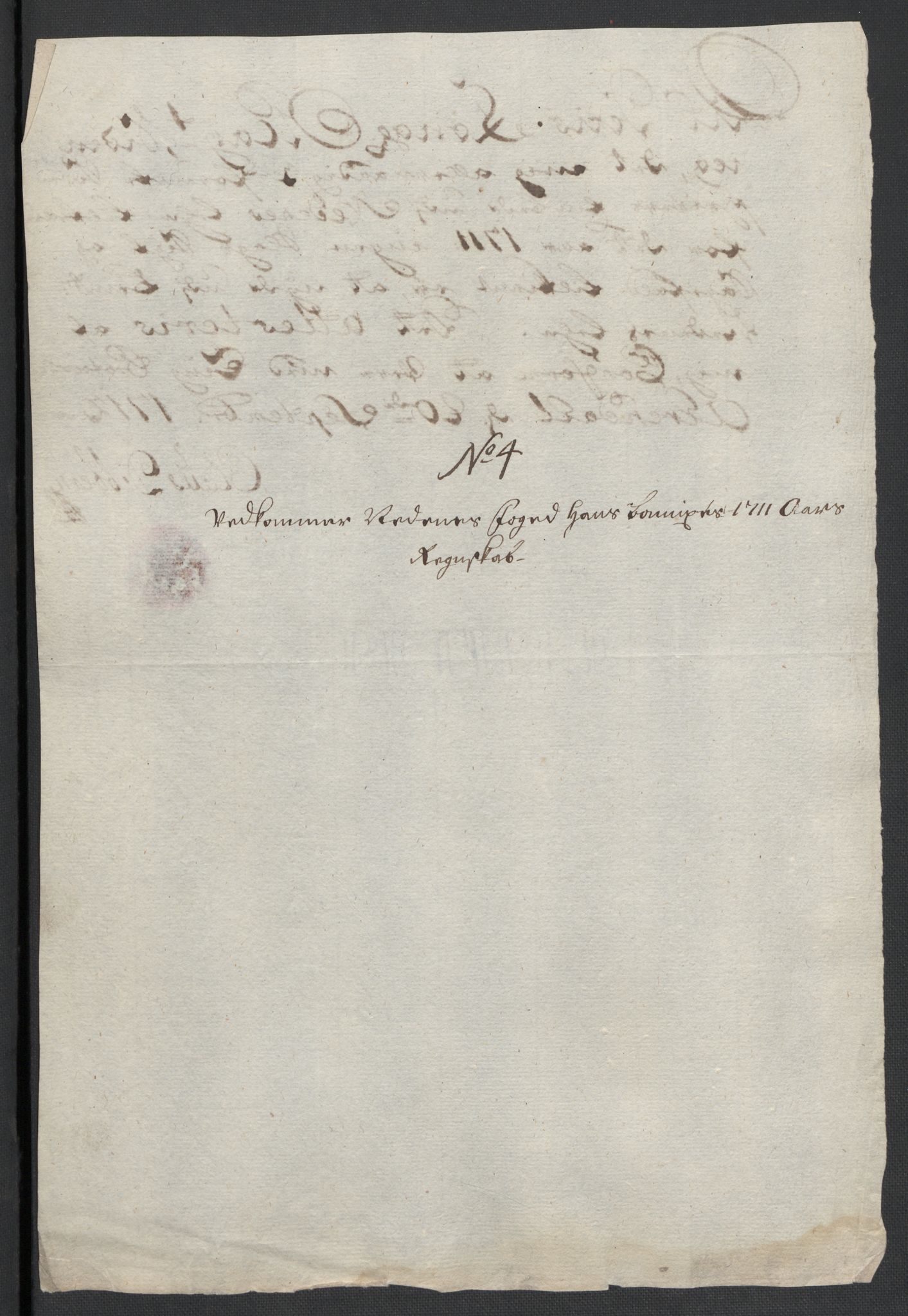 Rentekammeret inntil 1814, Reviderte regnskaper, Fogderegnskap, AV/RA-EA-4092/R39/L2319: Fogderegnskap Nedenes, 1710-1711, p. 204