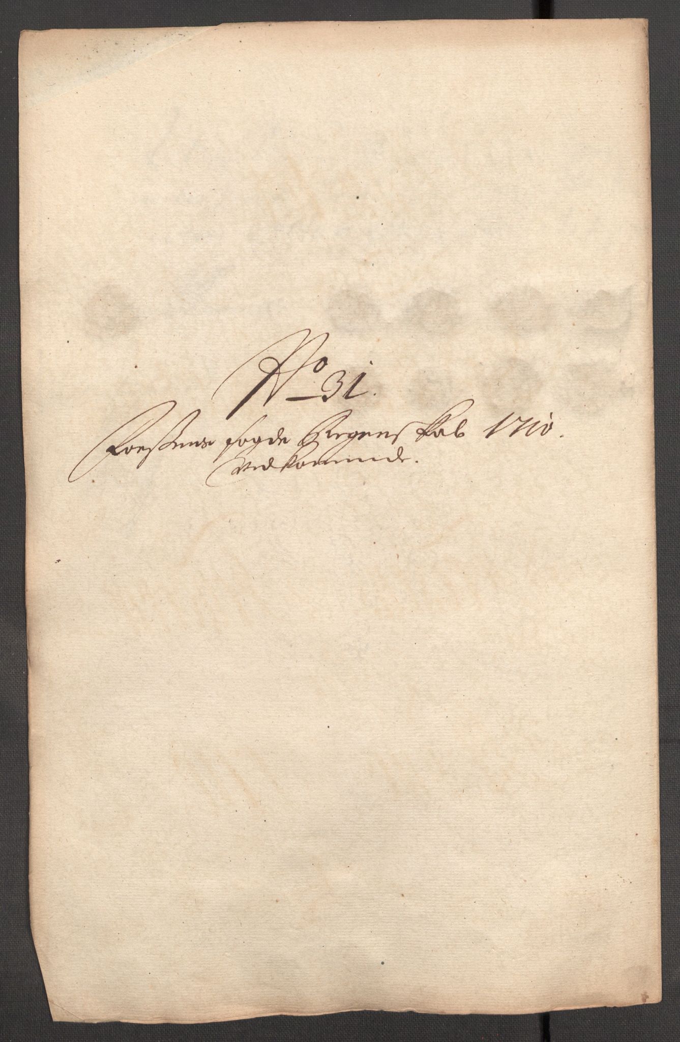 Rentekammeret inntil 1814, Reviderte regnskaper, Fogderegnskap, AV/RA-EA-4092/R57/L3859: Fogderegnskap Fosen, 1710, p. 172