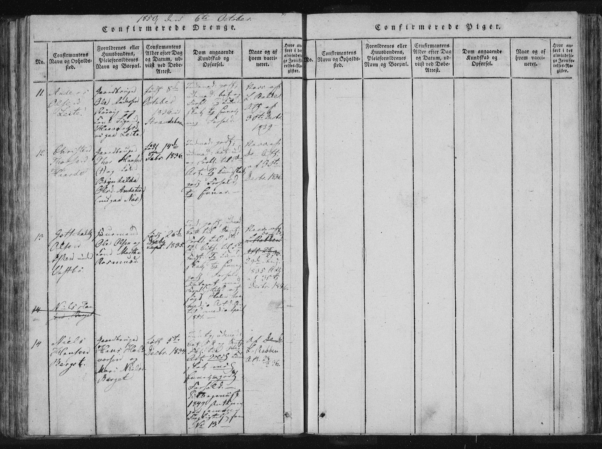 Vikedal sokneprestkontor, AV/SAST-A-101840/01/IV: Parish register (official) no. A 4, 1816-1850