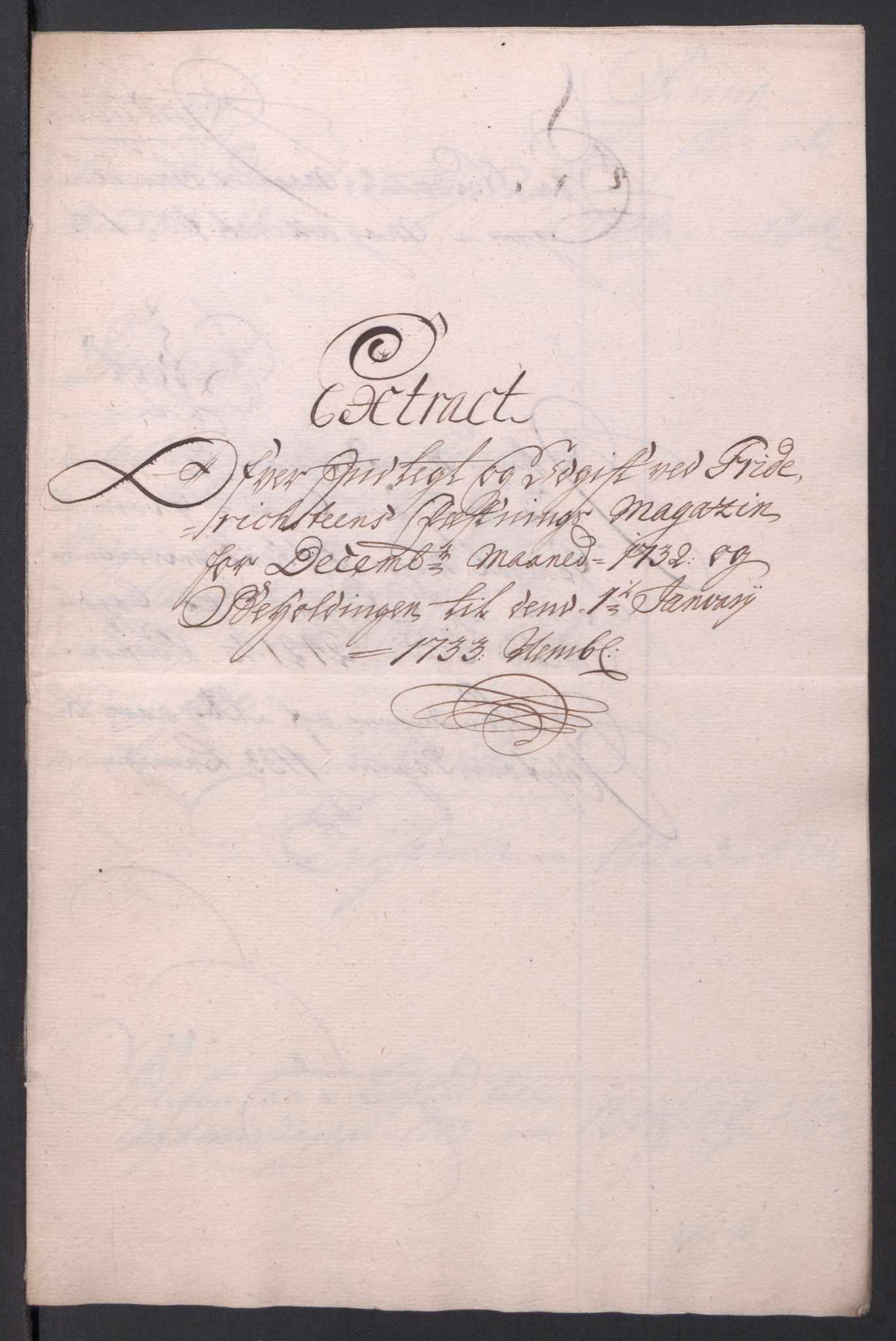 Kommanderende general (KG I) med Det norske krigsdirektorium, RA/EA-5419/D/L0154: Fredriksten festning: Brev, inventarfortegnelser og regnskapsekstrakter, 1730-1739, p. 103