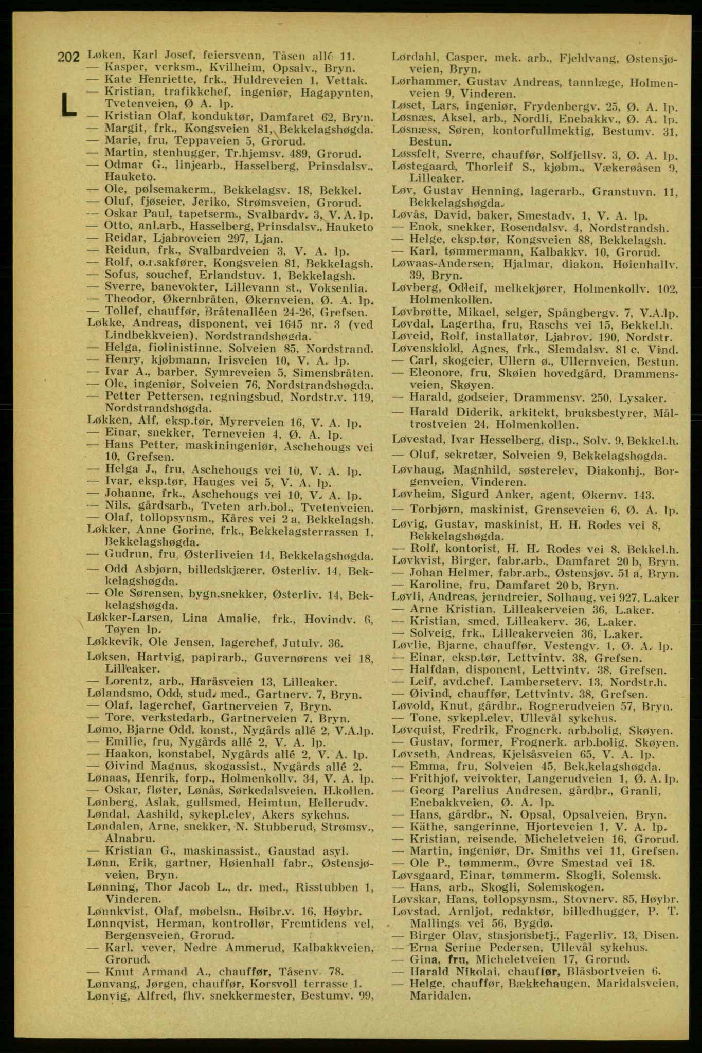Aker adressebok/adressekalender, PUBL/001/A/005: Aker adressebok, 1934-1935, p. 202