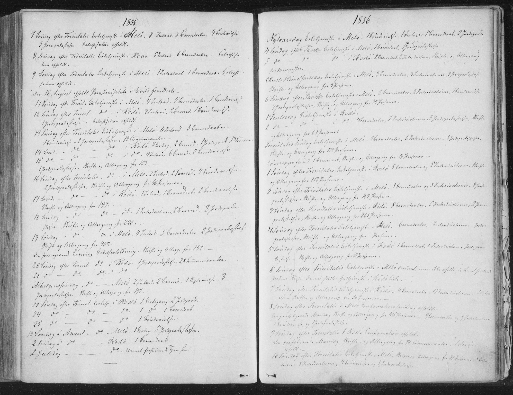 Ministerialprotokoller, klokkerbøker og fødselsregistre - Nordland, SAT/A-1459/841/L0604: Parish register (official) no. 841A09 /1, 1845-1862, p. 311