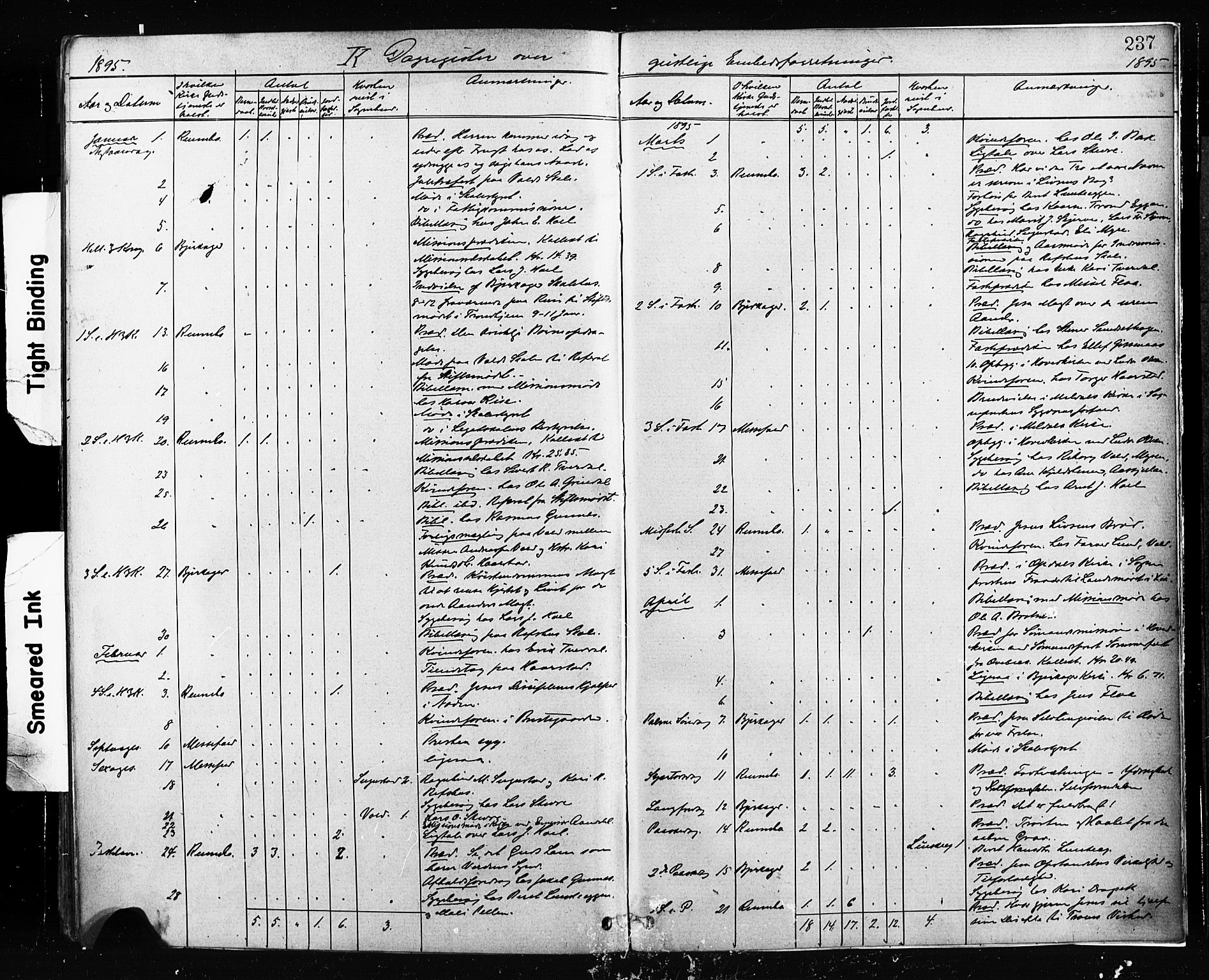 Ministerialprotokoller, klokkerbøker og fødselsregistre - Sør-Trøndelag, SAT/A-1456/674/L0871: Parish register (official) no. 674A03, 1880-1896, p. 237