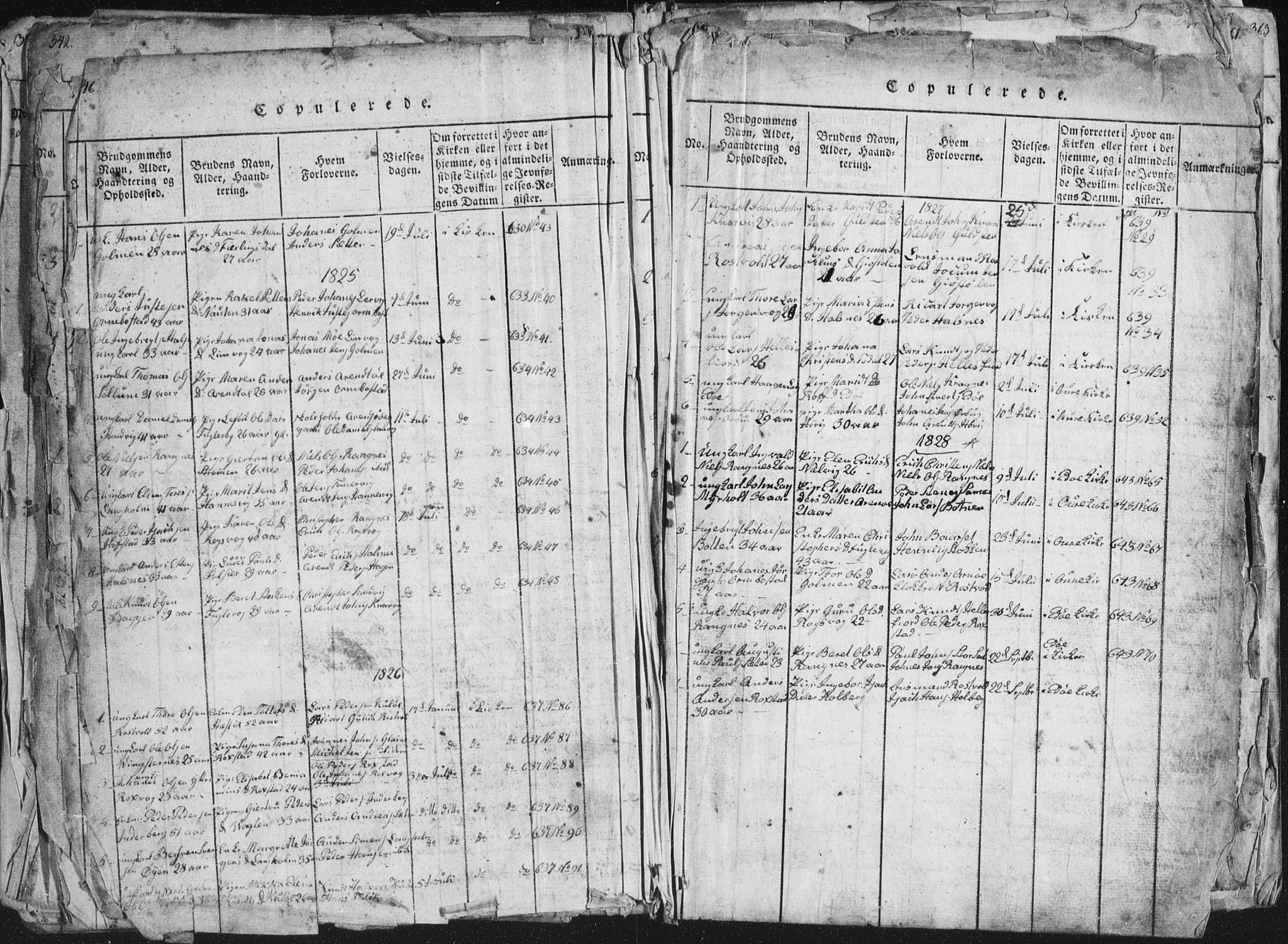 Ministerialprotokoller, klokkerbøker og fødselsregistre - Møre og Romsdal, AV/SAT-A-1454/581/L0942: Parish register (copy) no. 581C00, 1820-1836, p. 346-347