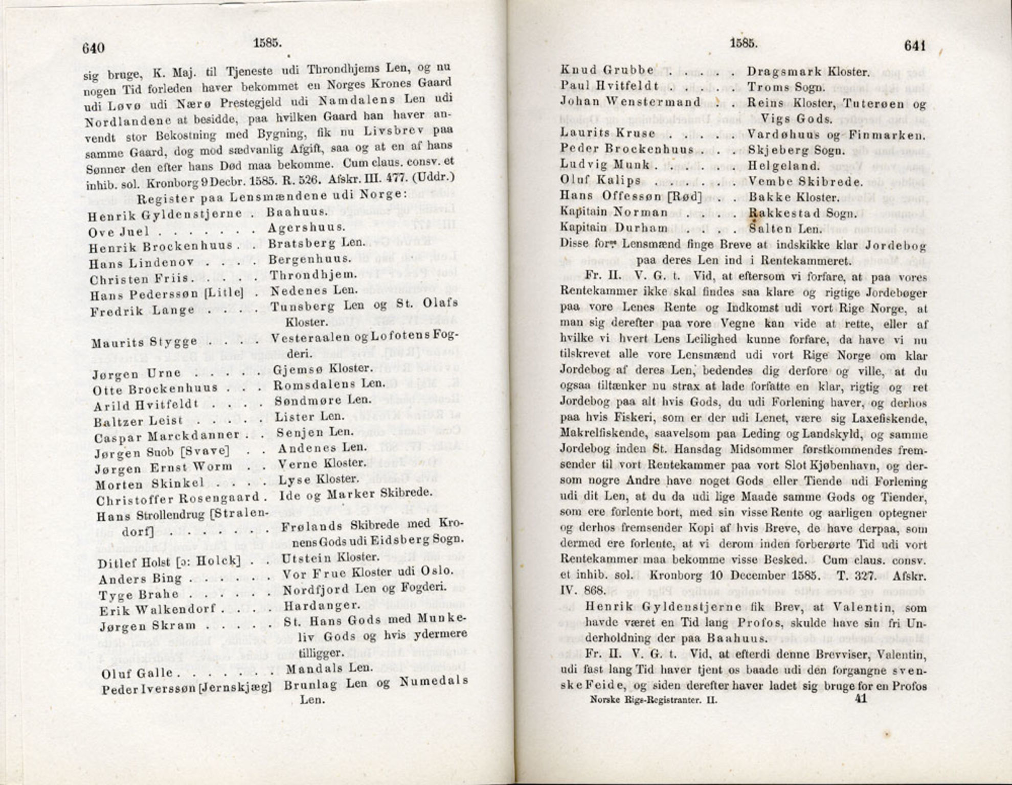 Publikasjoner utgitt av Det Norske Historiske Kildeskriftfond, PUBL/-/-/-: Norske Rigs-Registranter, bind 2, 1572-1588, p. 640-641