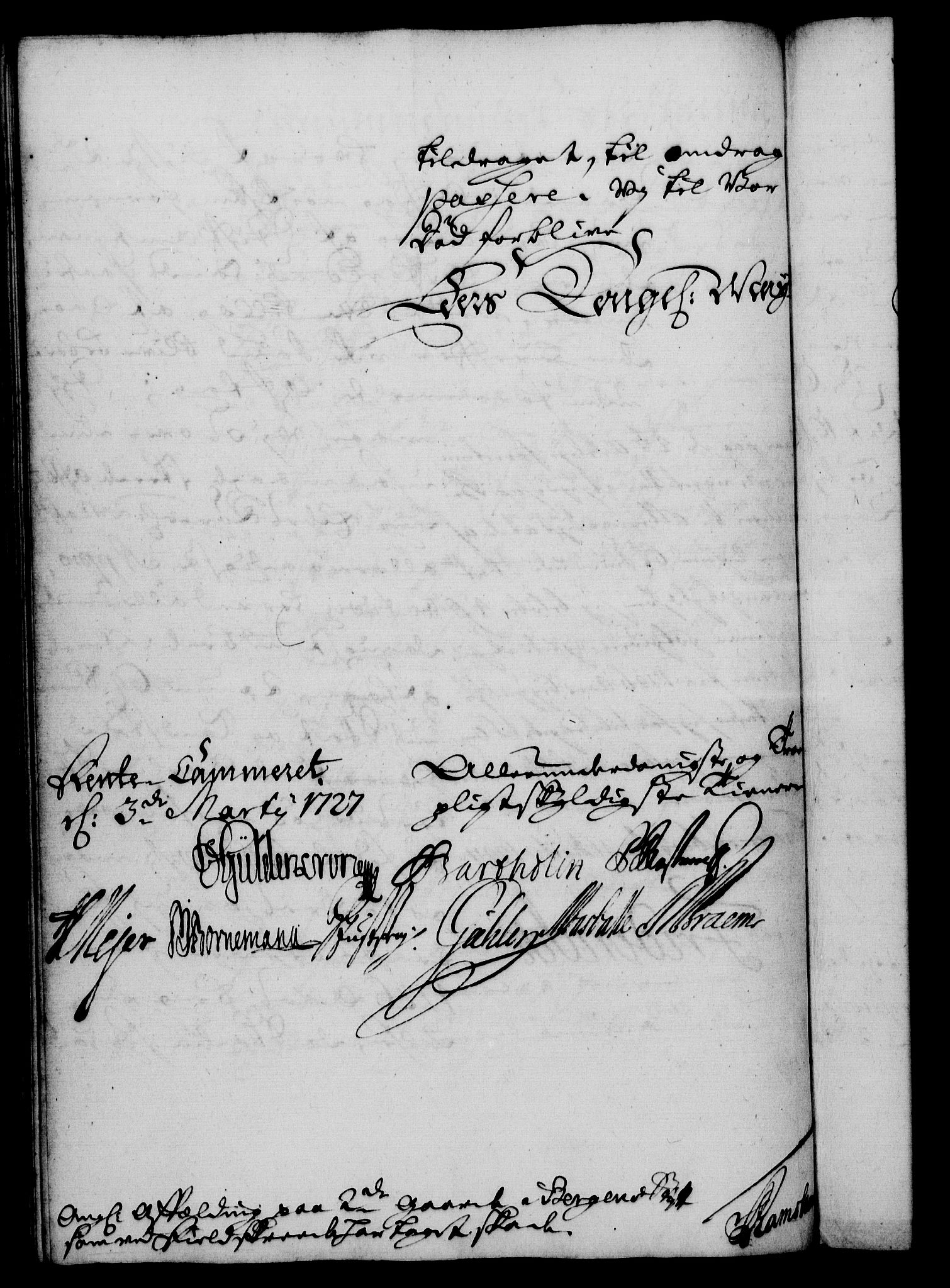 Rentekammeret, Kammerkanselliet, RA/EA-3111/G/Gf/Gfa/L0010: Norsk relasjons- og resolusjonsprotokoll (merket RK 52.10), 1727, p. 269