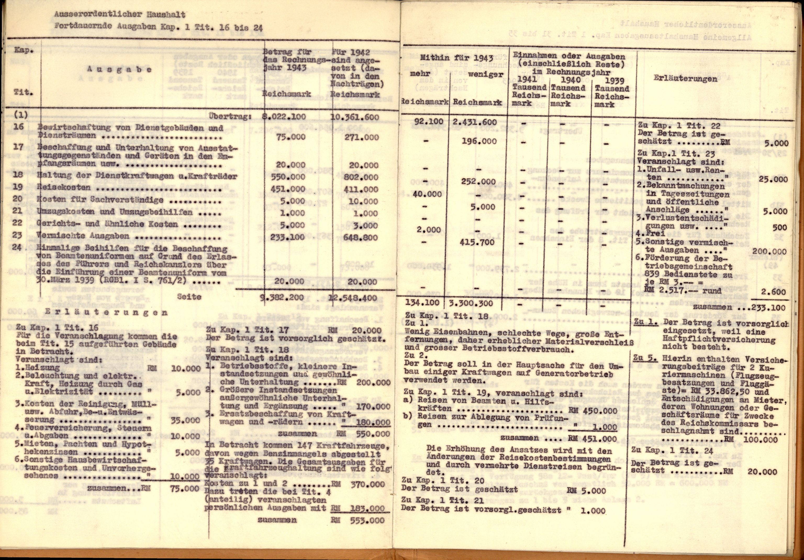 Forsvarets Overkommando. 2 kontor. Arkiv 11.4. Spredte tyske arkivsaker, AV/RA-RAFA-7031/D/Dar/Darb/L0004: Reichskommissariat - Hauptabteilung Vervaltung og Hauptabteilung Volkswirtschaft, 1940-1945, p. 729