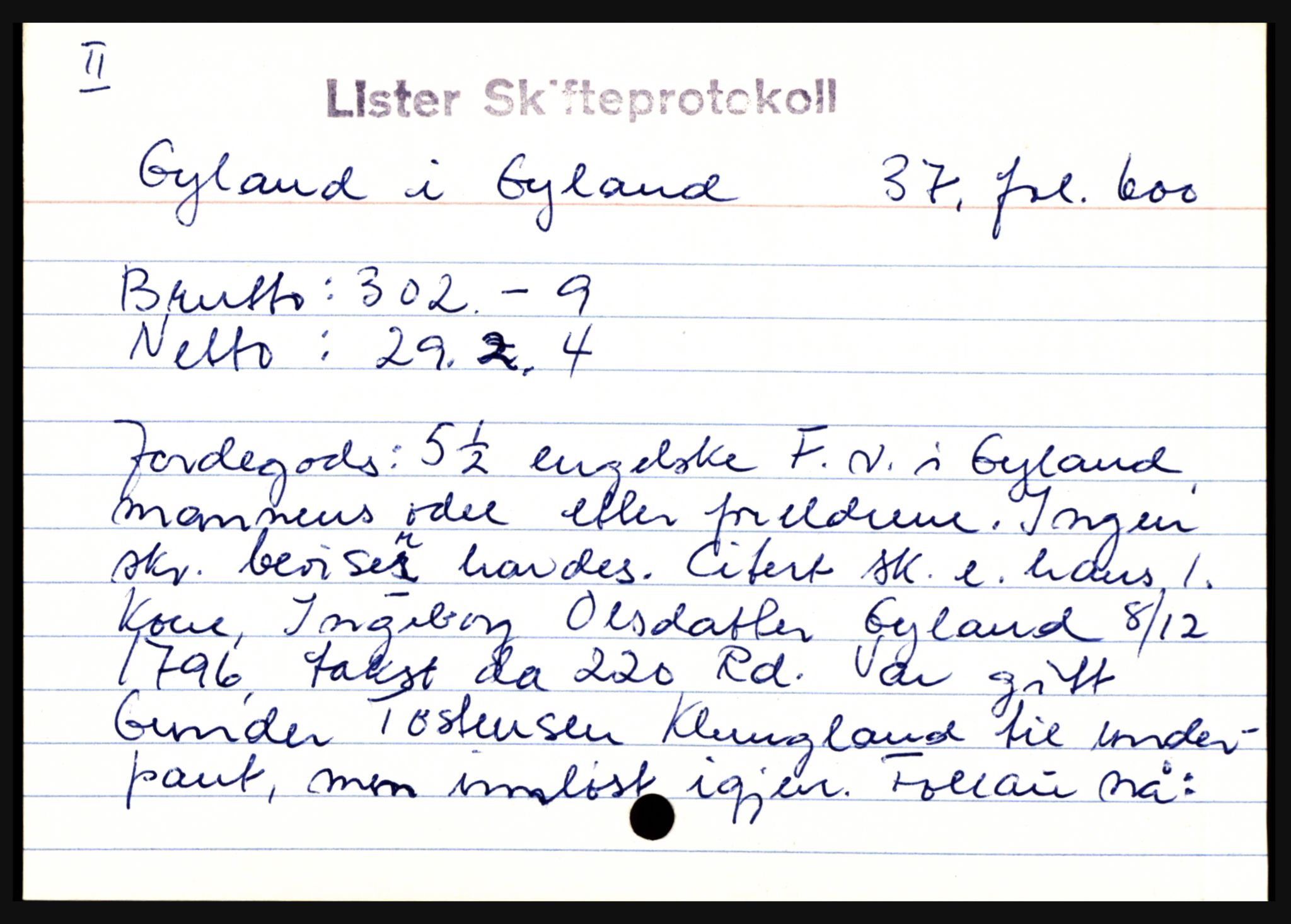 Lister sorenskriveri, AV/SAK-1221-0003/H, p. 13147