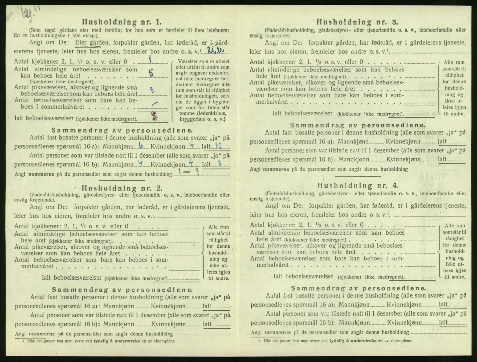 SAT, 1920 census for Herøy, 1920, p. 301