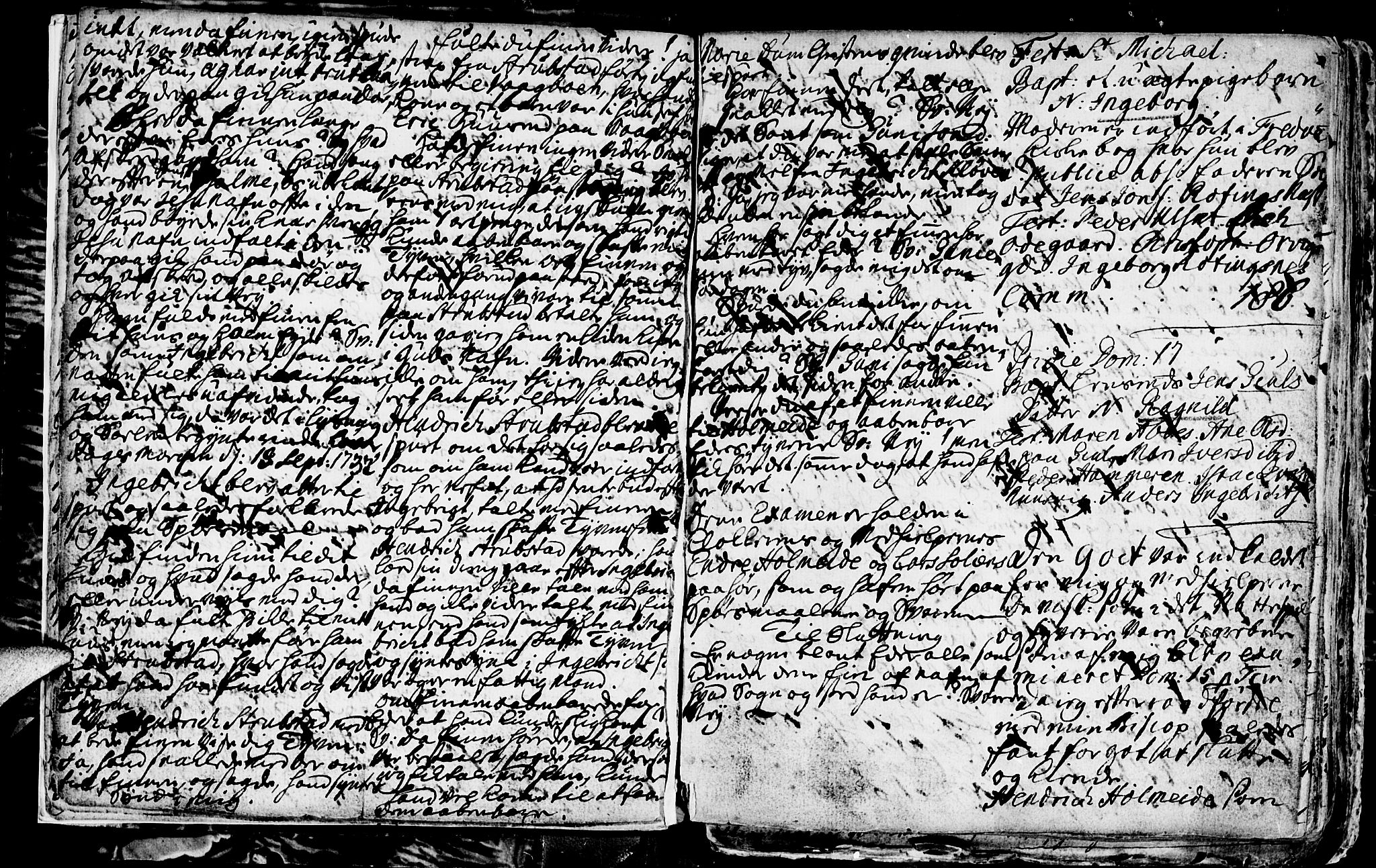 Ministerialprotokoller, klokkerbøker og fødselsregistre - Møre og Romsdal, AV/SAT-A-1454/586/L0978: Parish register (official) no. 586A04, 1732-1751