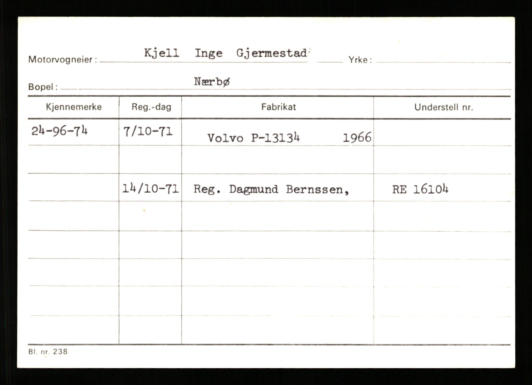 Stavanger trafikkstasjon, AV/SAST-A-101942/0/G/L0011: Registreringsnummer: 240000 - 363477, 1930-1971, p. 397