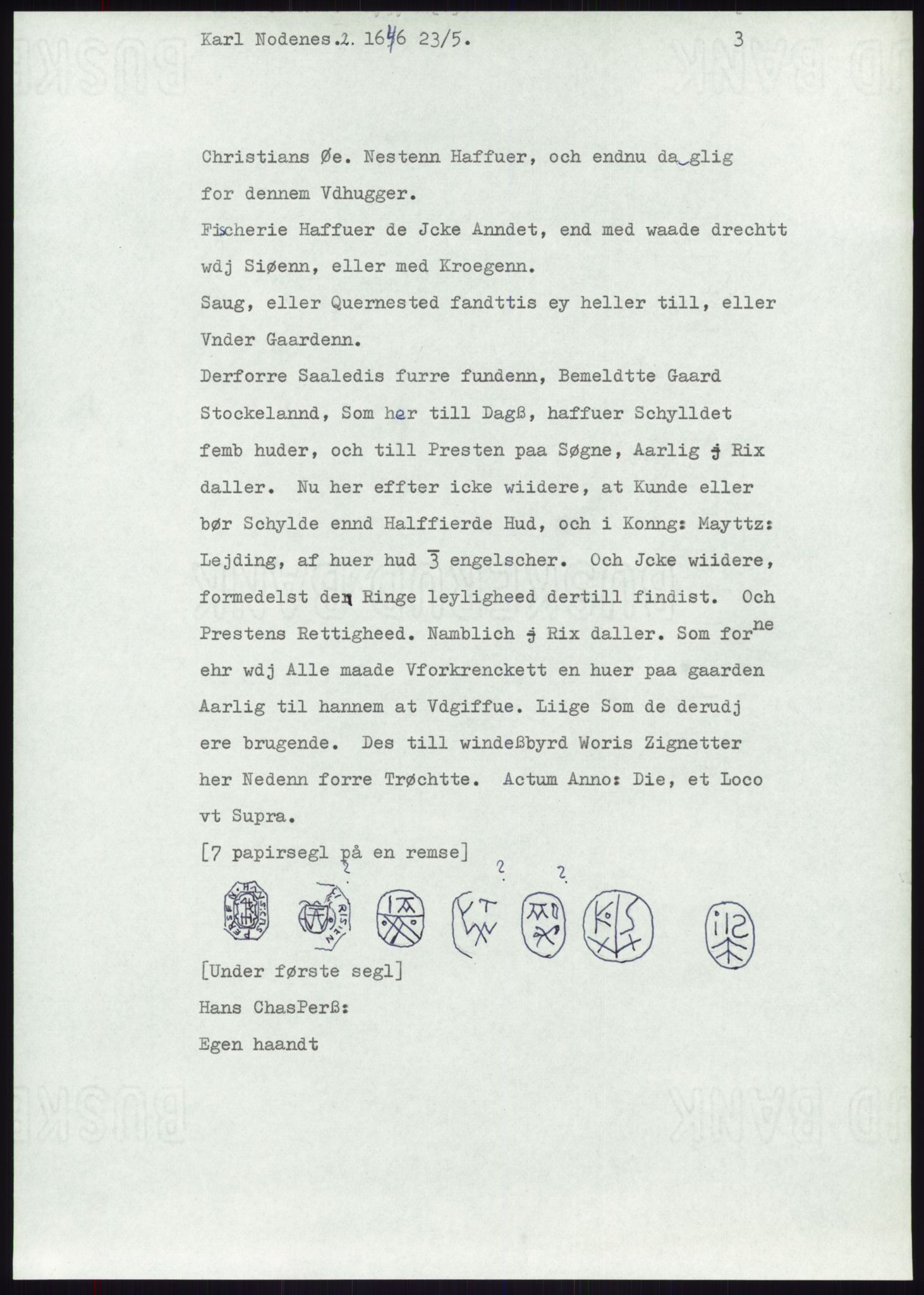 Samlinger til kildeutgivelse, Diplomavskriftsamlingen, AV/RA-EA-4053/H/Ha, p. 2048