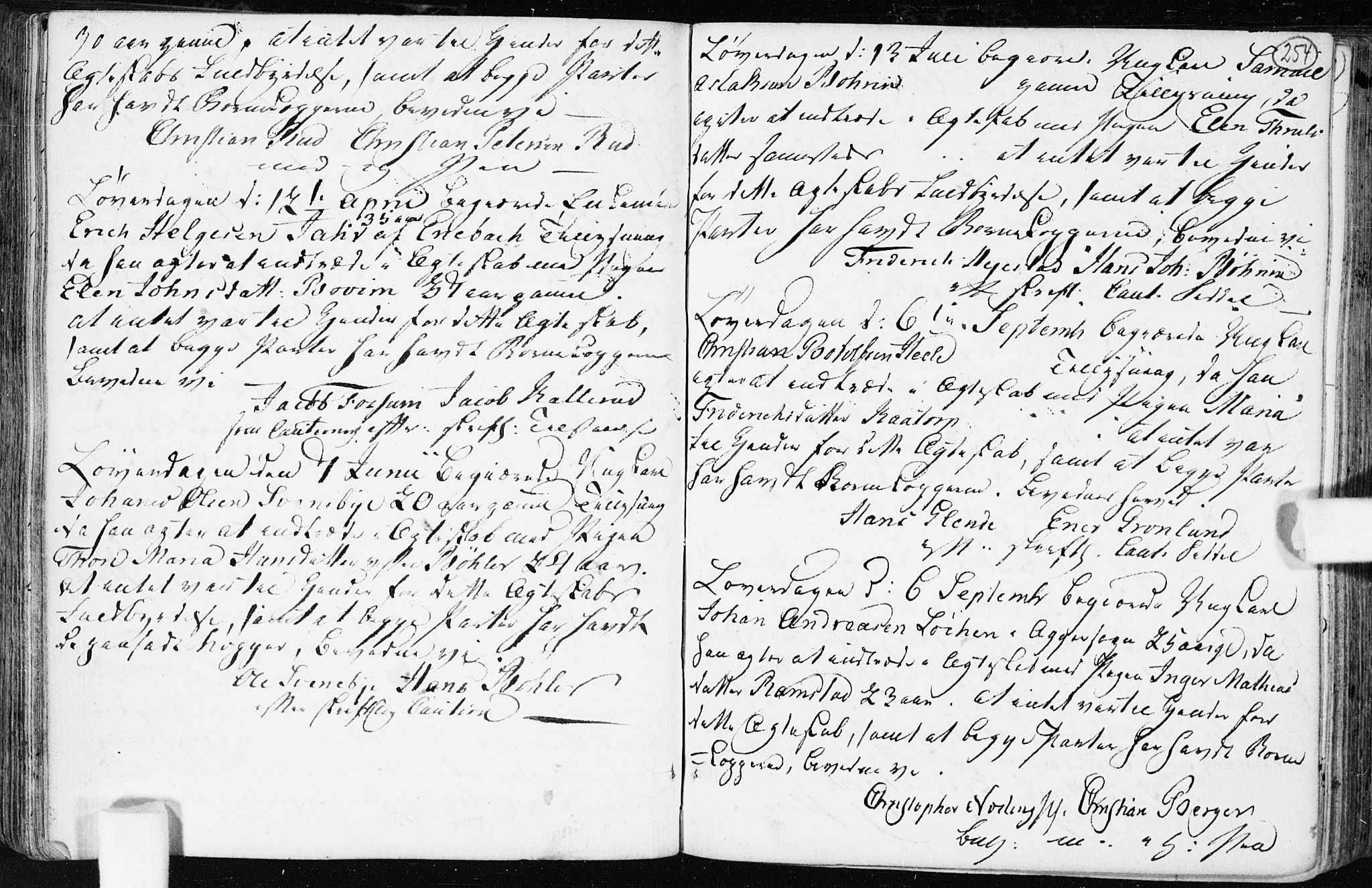 Spydeberg prestekontor Kirkebøker, AV/SAO-A-10924/F/Fa/L0003: Parish register (official) no. I 3, 1778-1814, p. 254