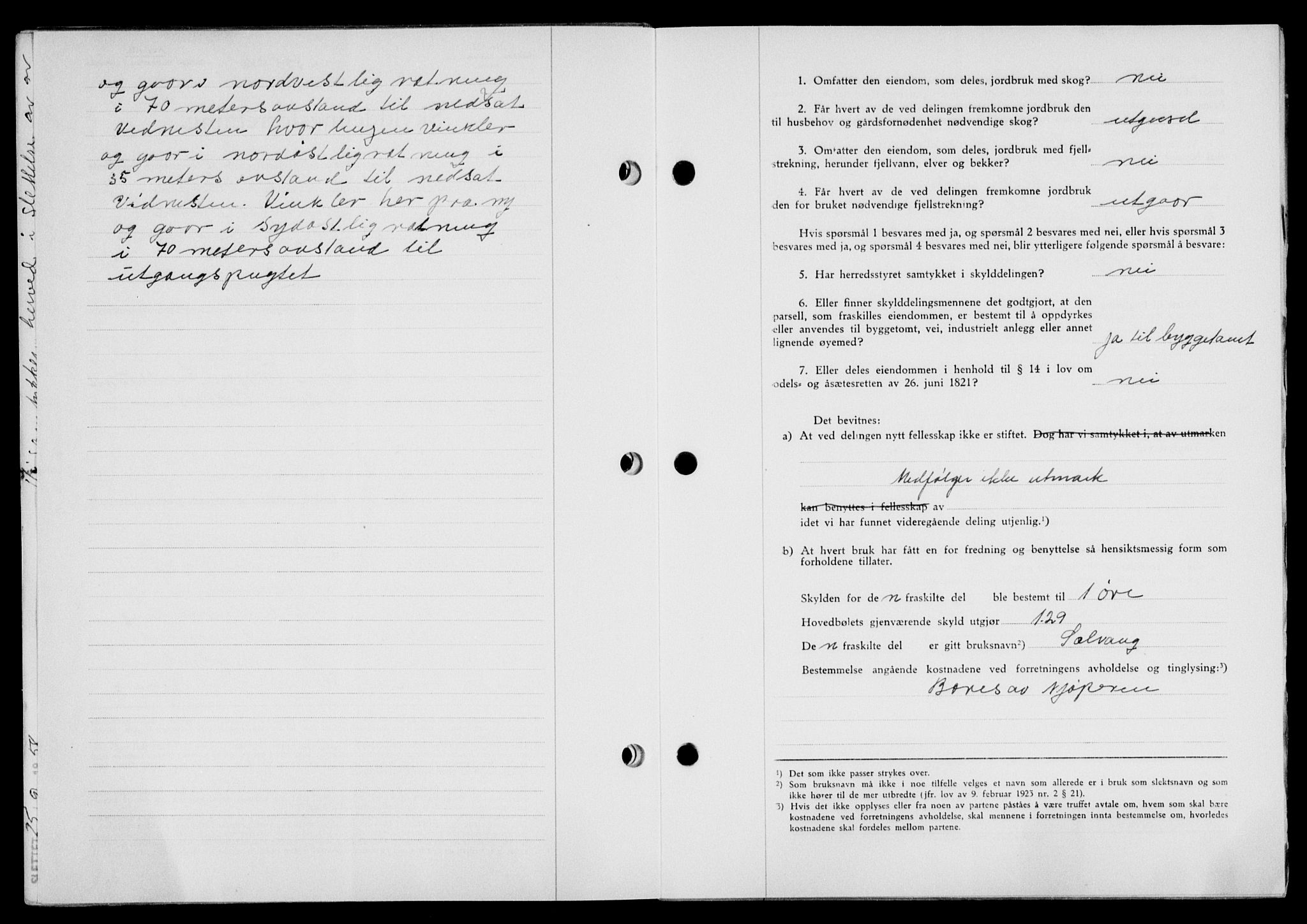 Lofoten sorenskriveri, SAT/A-0017/1/2/2C/L0014a: Mortgage book no. 14a, 1946-1946, Diary no: : 995/1946