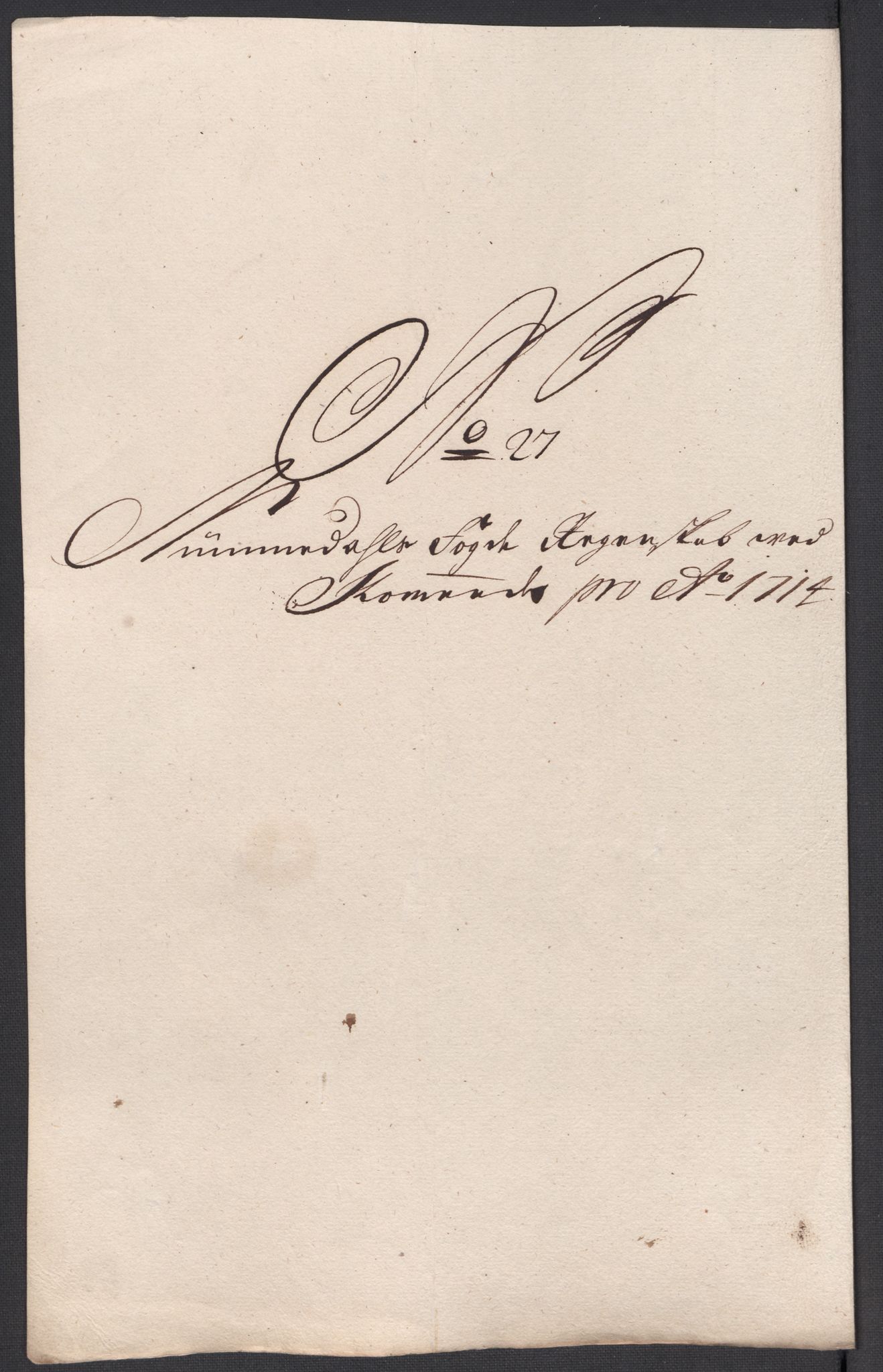 Rentekammeret inntil 1814, Reviderte regnskaper, Fogderegnskap, AV/RA-EA-4092/R64/L4435: Fogderegnskap Namdal, 1714, p. 182