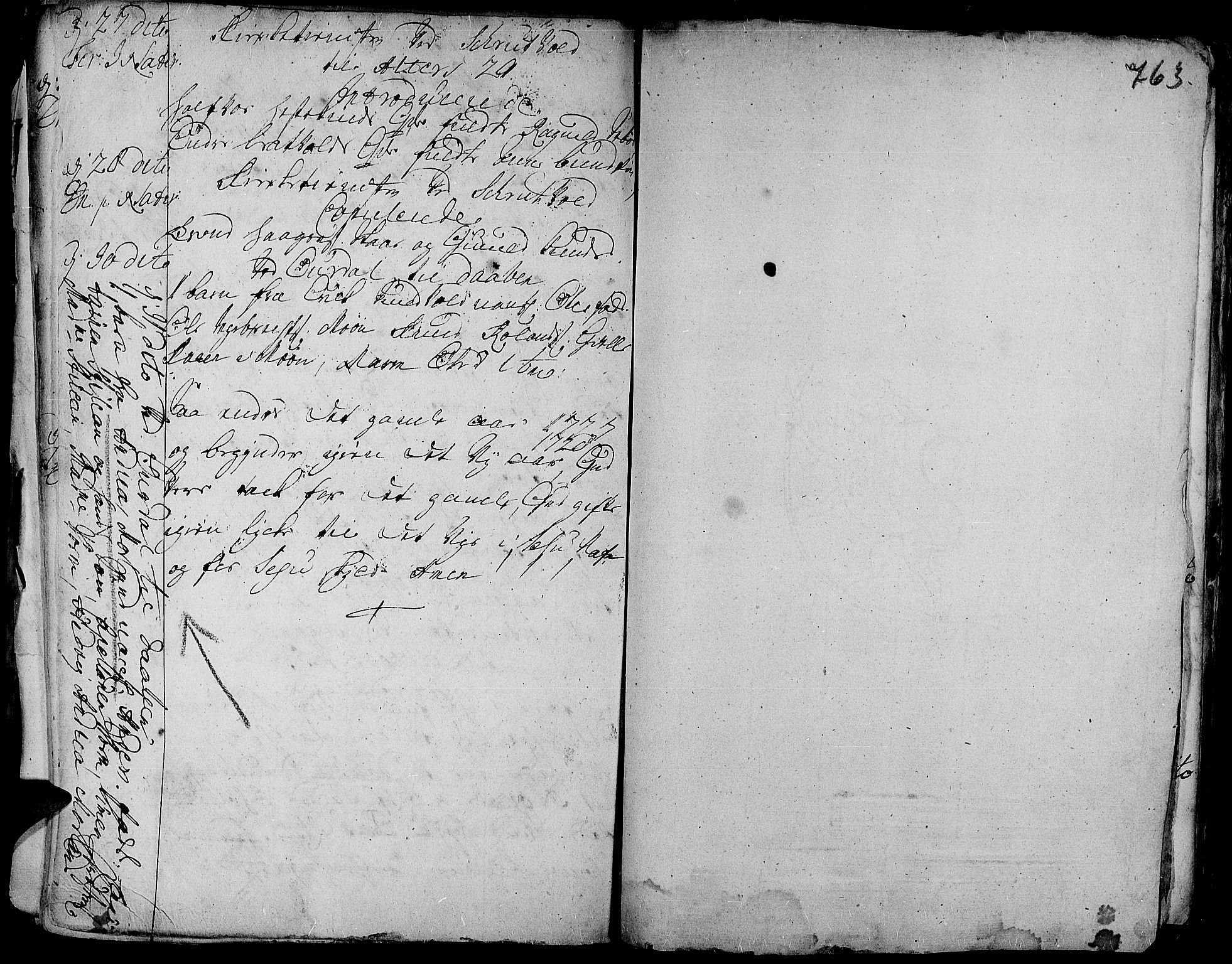 Aurdal prestekontor, SAH/PREST-126/H/Ha/Haa/L0001: Parish register (official) no. 1-3, 1692-1730, p. 763