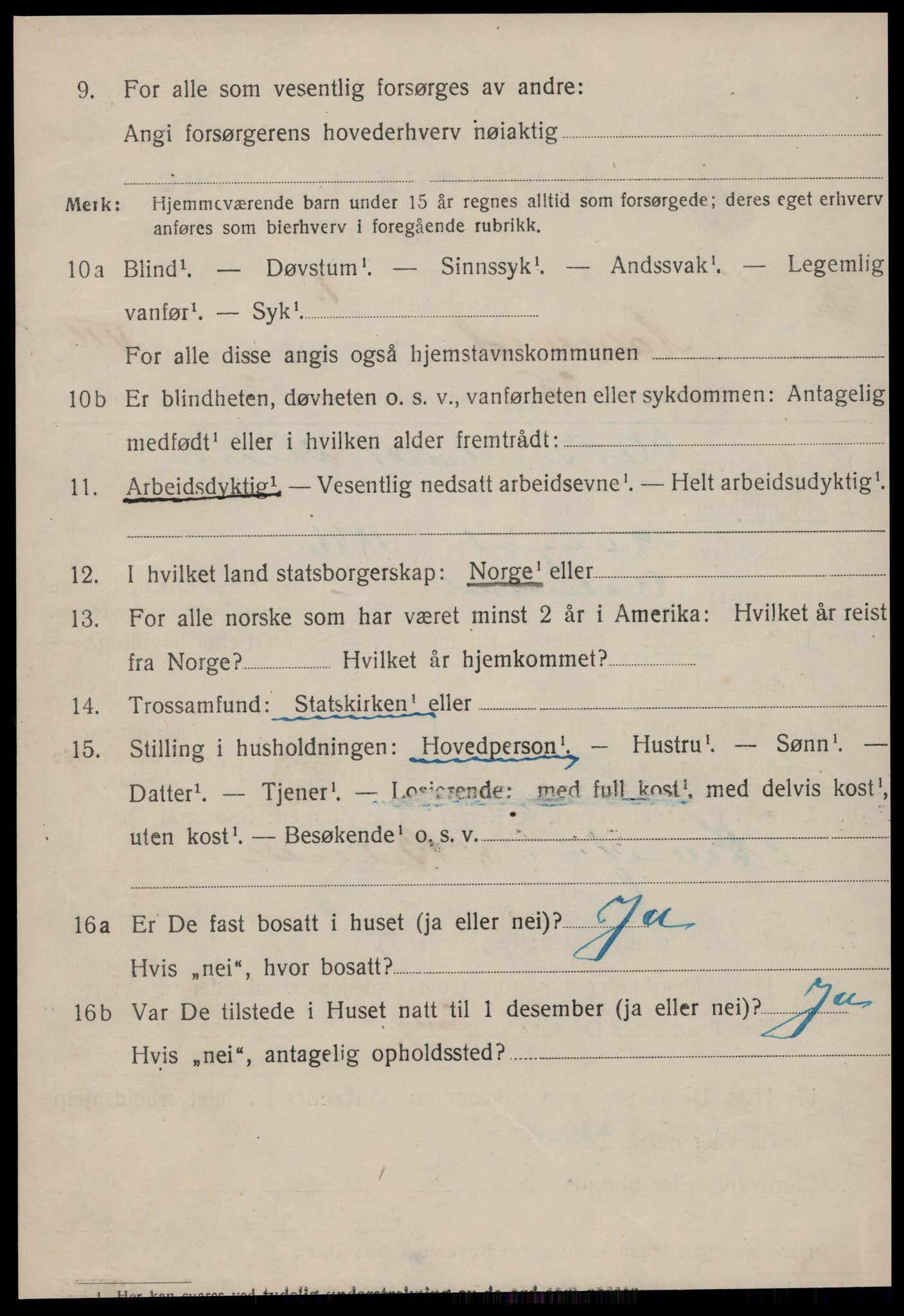 SAT, 1920 census for Ålesund, 1920, p. 20027